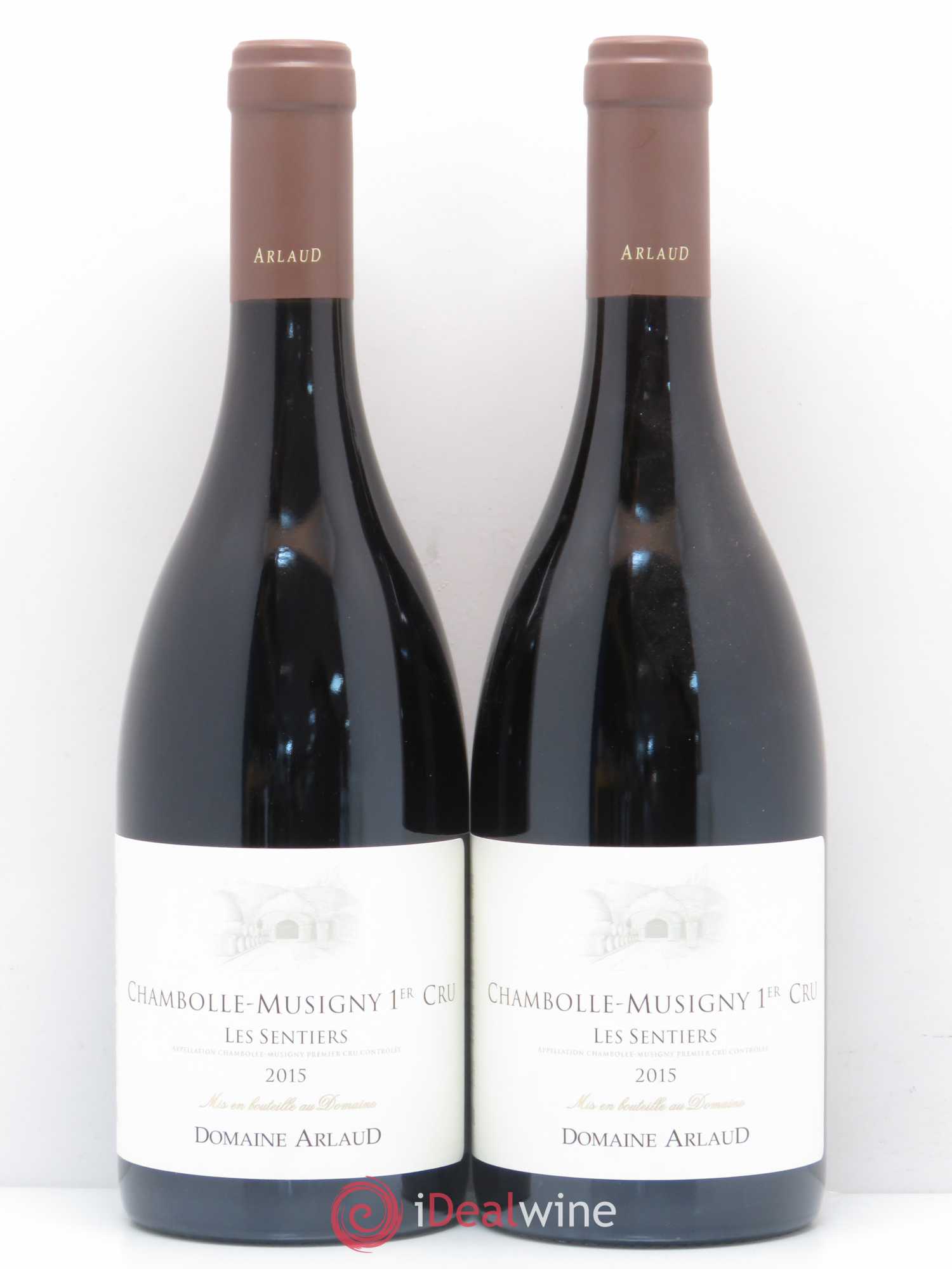 Chambolle-Musigny 1er Cru Les Sentiers Arlaud 2015 - Lot de 2 bouteilles - 0