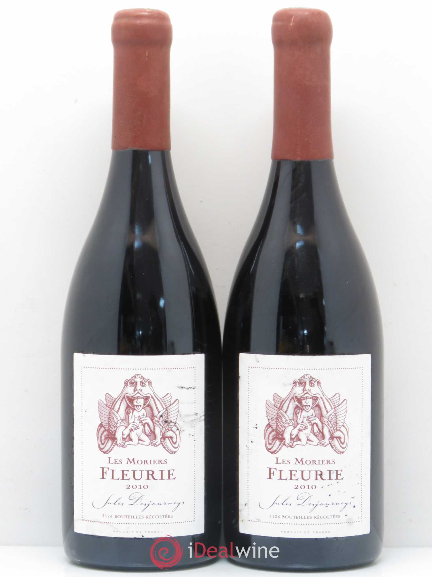 Beaujolais Les Moriers Domaine Jules Desjourneys 2010 - Posten von 2 Flaschen - 0