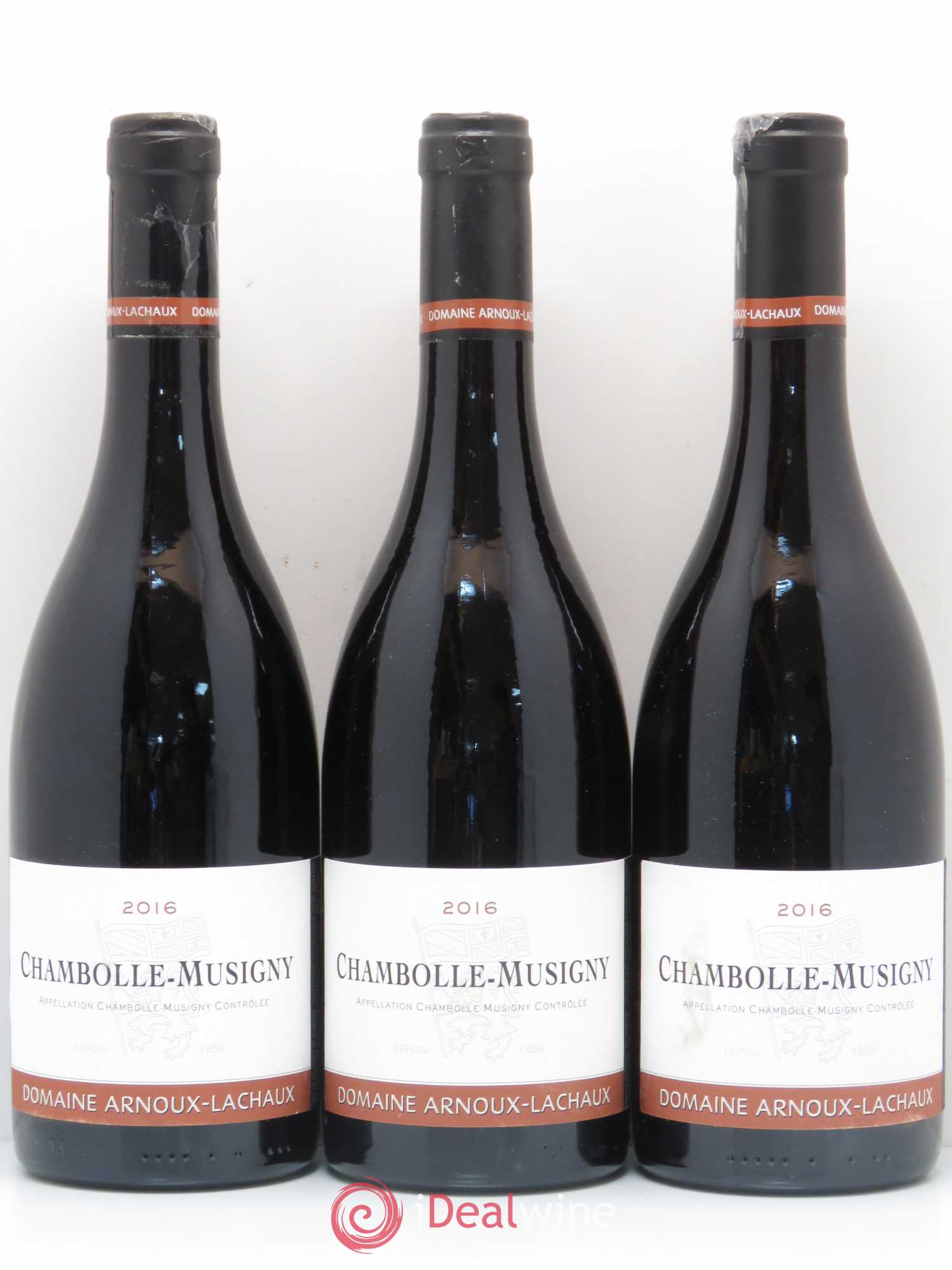 Chambolle-Musigny Domaine Arnoux Lachaux 2016 - Posten von 3 Flaschen - 0