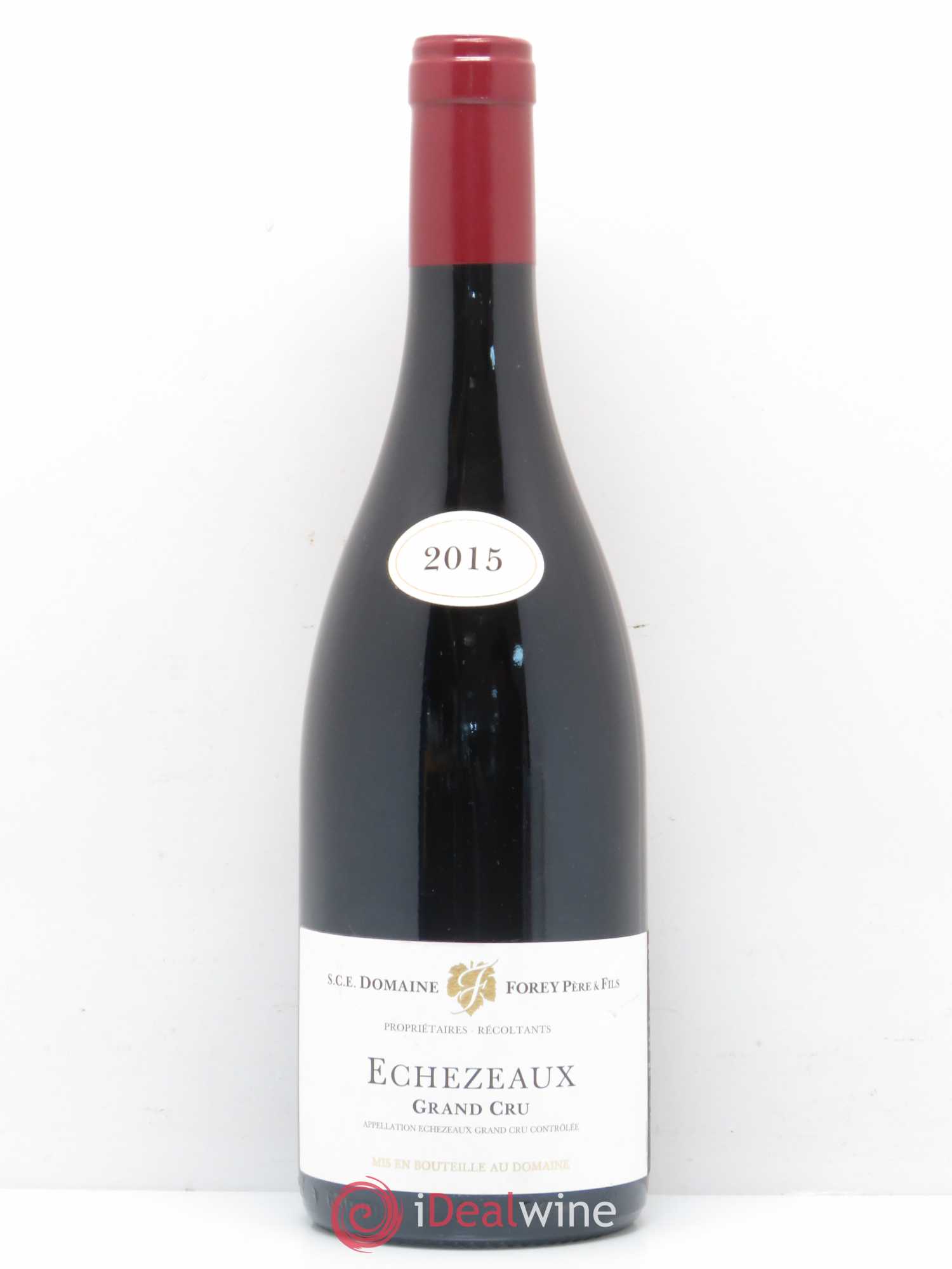Echezeaux Grand Cru Domaine Forey 2015 - Lot de 1 bouteille - 0