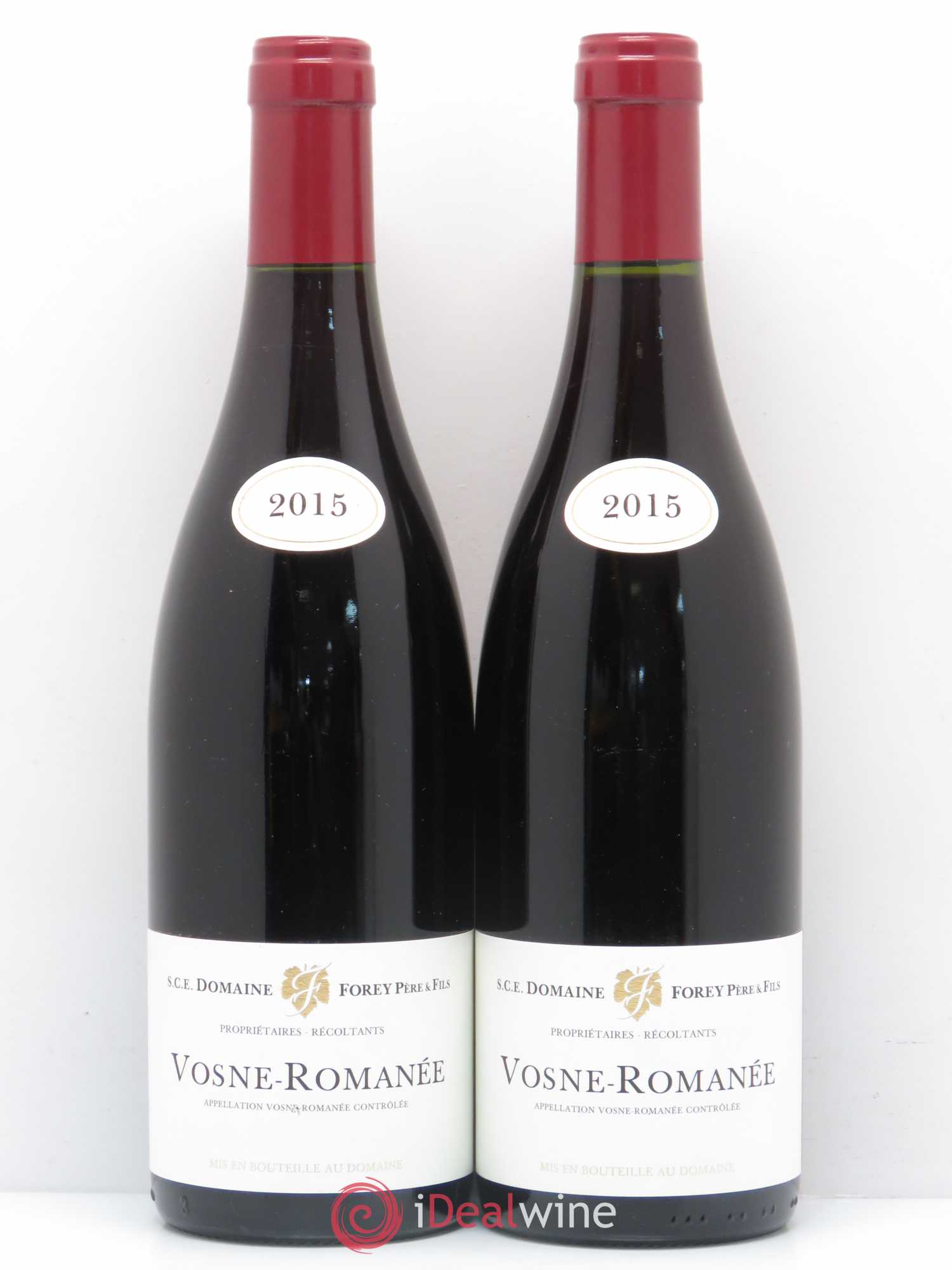 Vosne-Romanée Domaine Forey 2015 - Posten von 2 Flaschen - 0
