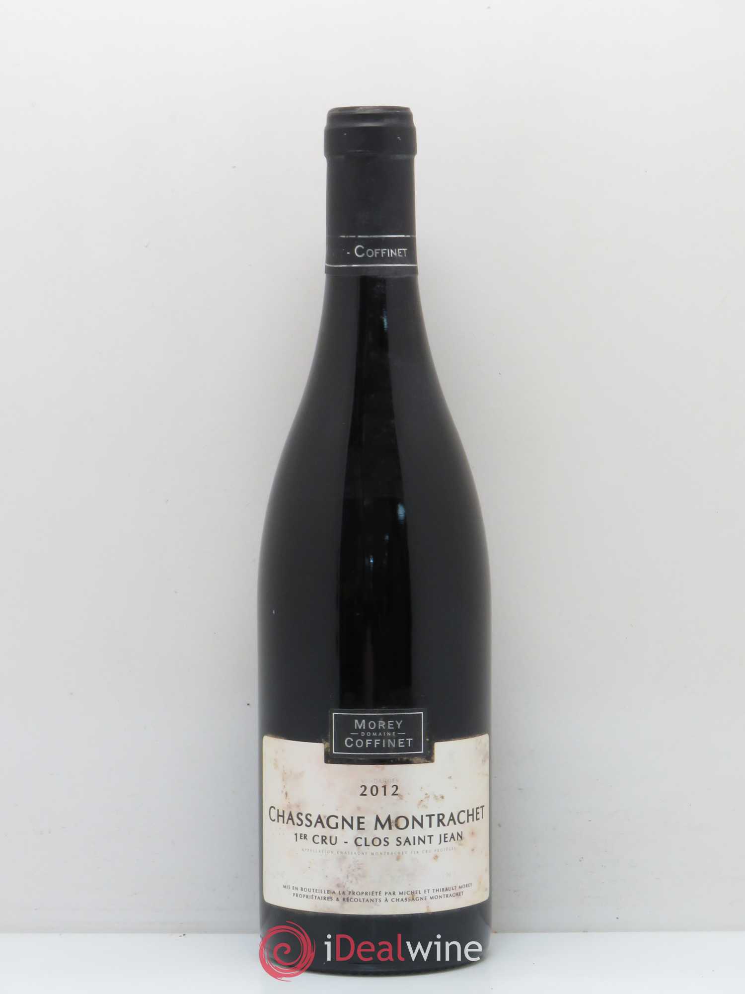 Chassagne-Montrachet 1er Cru Clos Saint Jean Domaine Morey Coffinet 2012 - Posten von 1 Flasche - 0