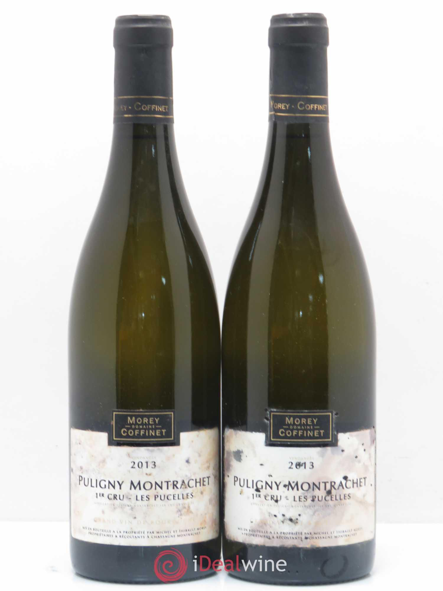 Puligny-Montrachet 1er Cru Les Pucelles Domaine Morey-Coffinet 2013 - Posten von 2 Flaschen - 0