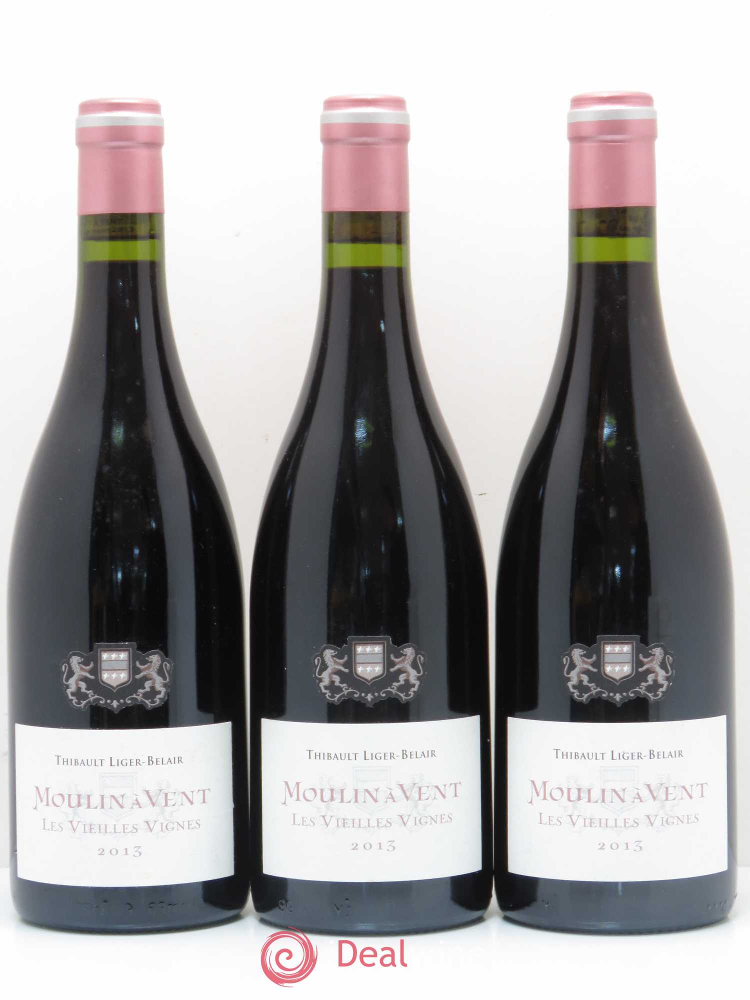 Moulin-à-Vent Thibault Liger-Belair Vieilles Vignes 2013 - Posten von 3 Flaschen - 0