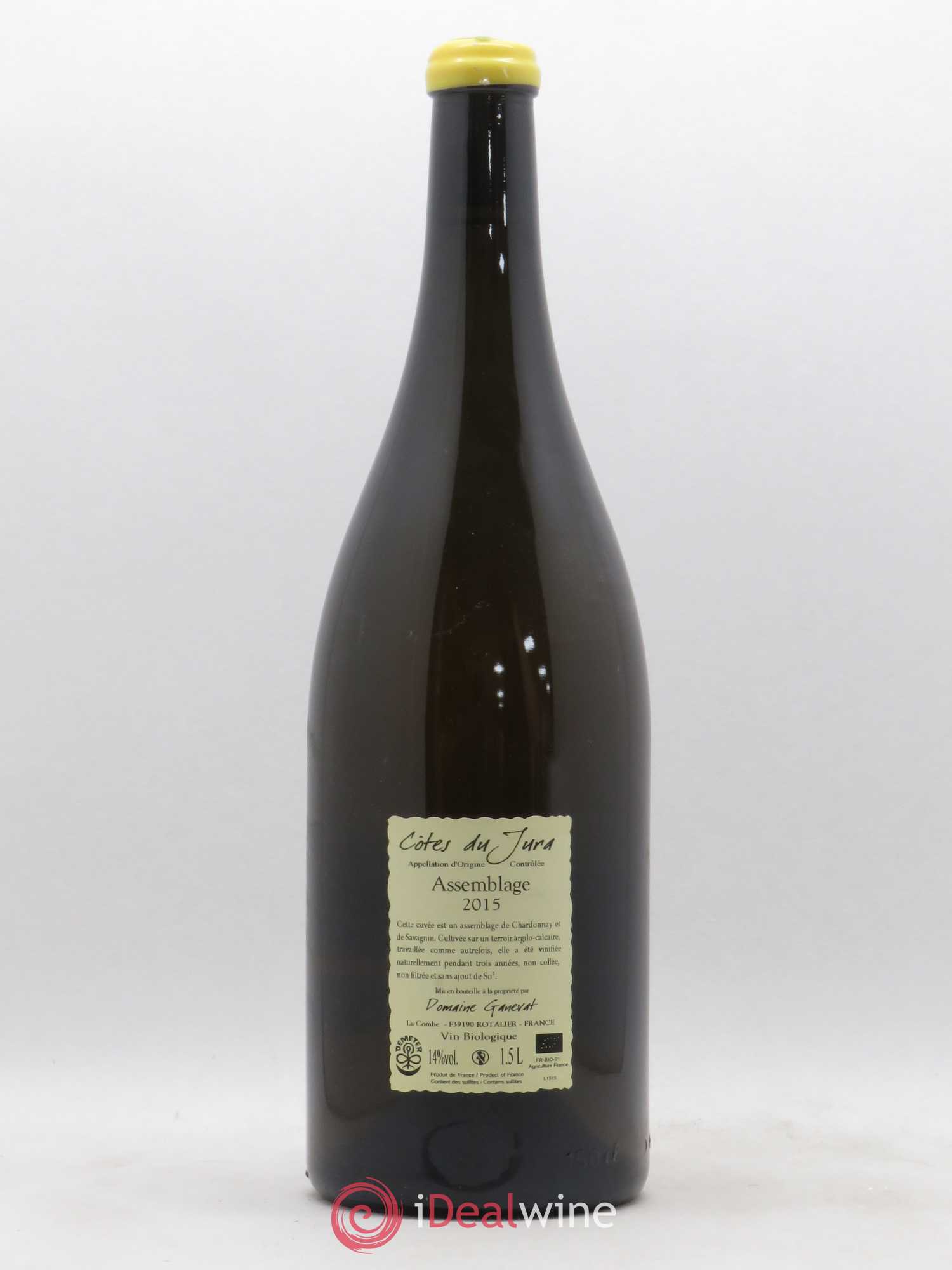 Côtes du Jura Cuvée Orégane Jean-François Ganevat (Domaine) 2015 - Lot de 1 magnum - 1