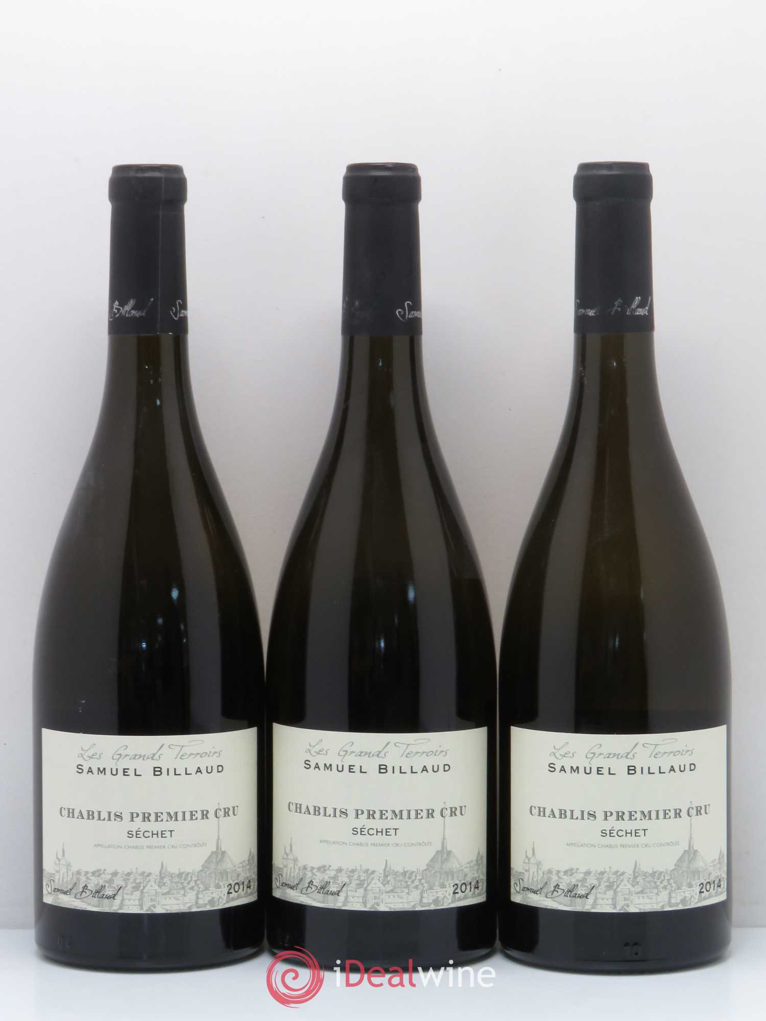 Chablis 1er Cru Sechet Domaine Samuel Billaud 2014 - Posten von 5 Flaschen - 1