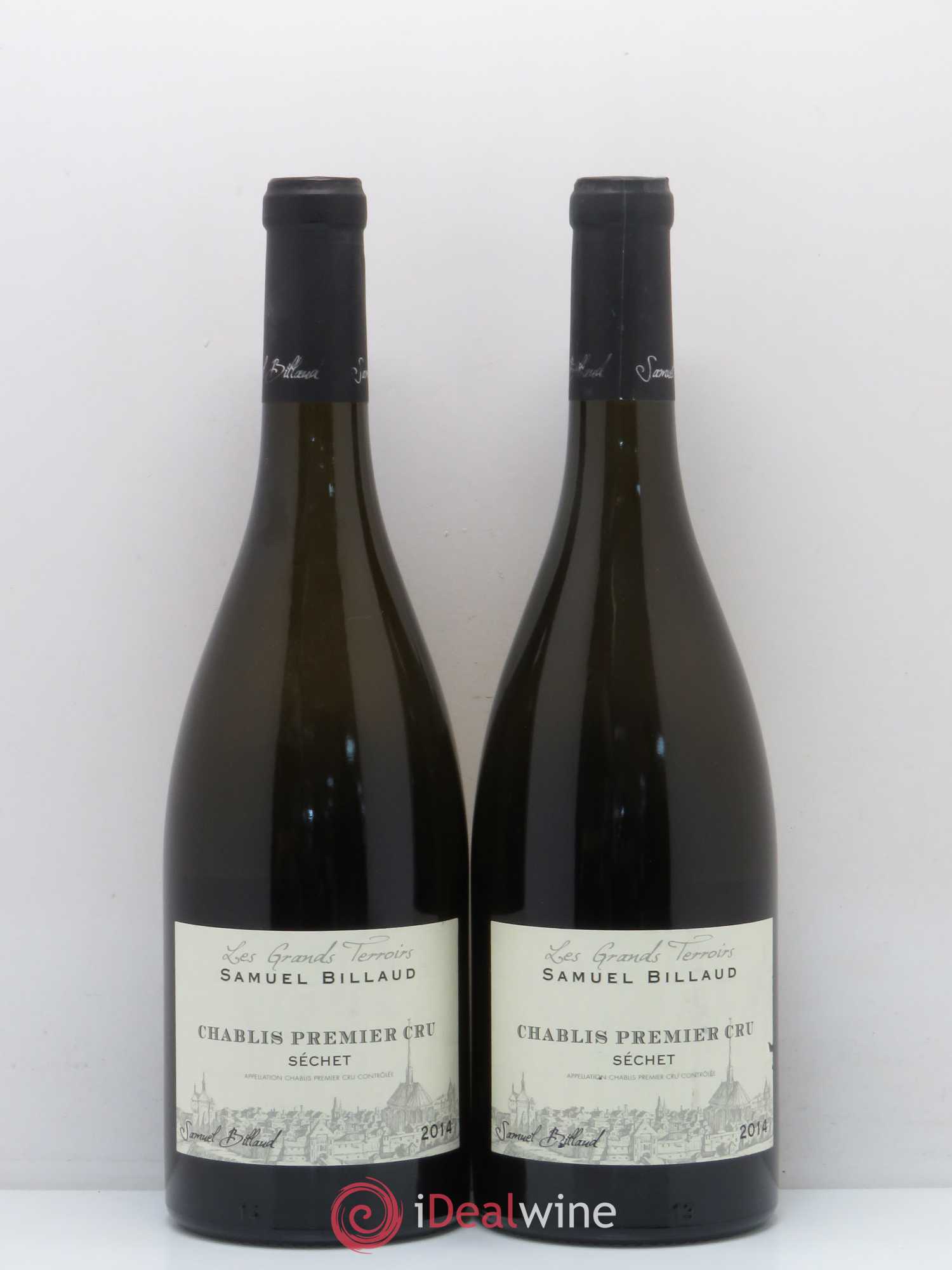 Chablis 1er Cru Sechet Domaine Samuel Billaud 2014 - Posten von 5 Flaschen - 2