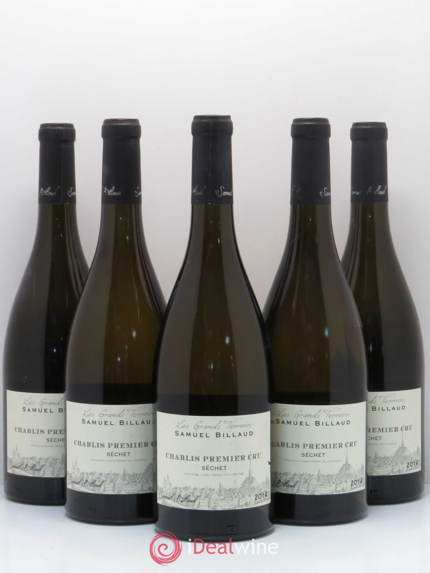 Chablis 1er Cru Sechet Domaine Samuel Billaud 2014 - Posten von 5 Flaschen - 0