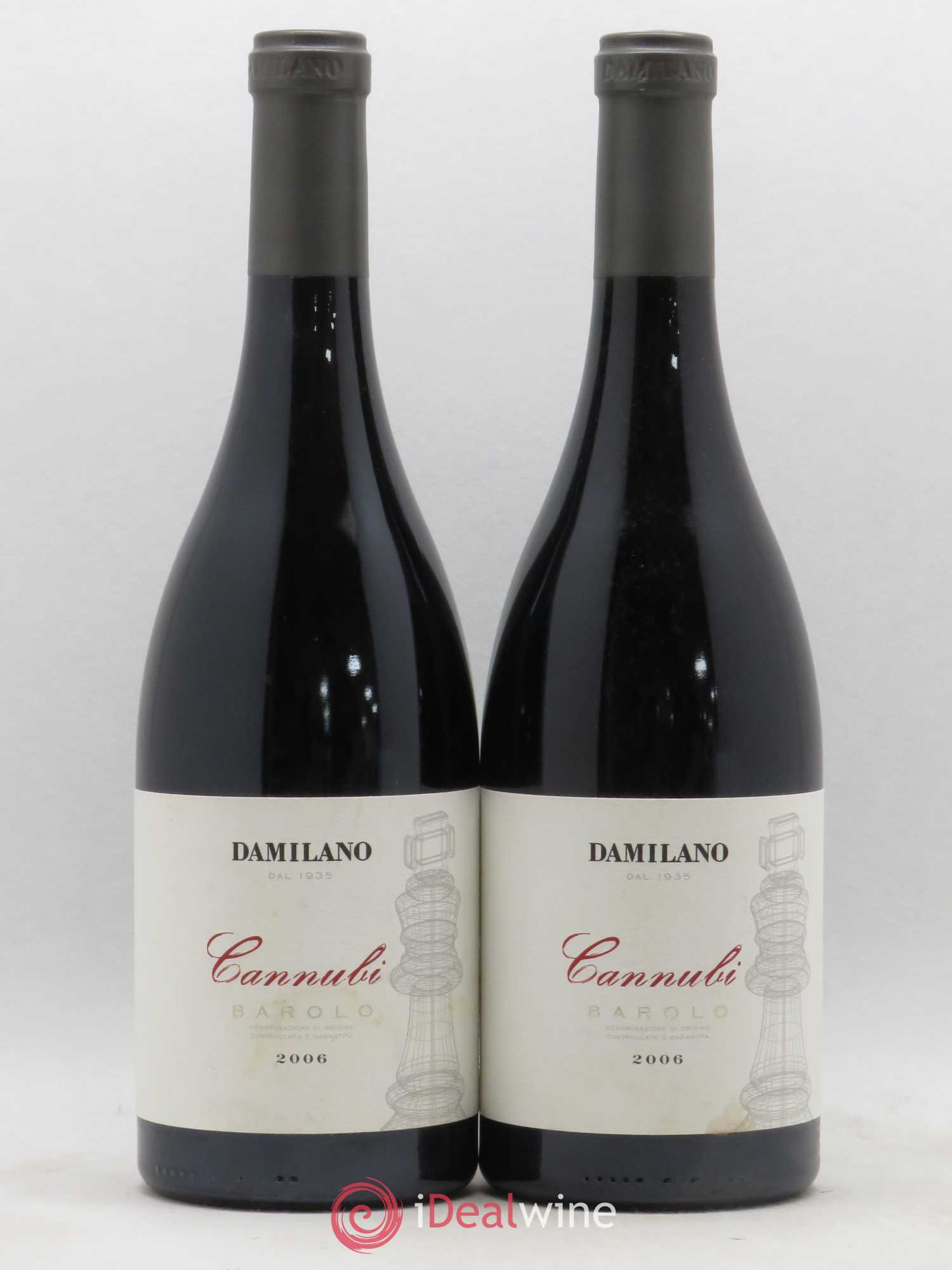 Barolo Cannubi Damilano 2006 - Lot de 2 bouteilles - 0