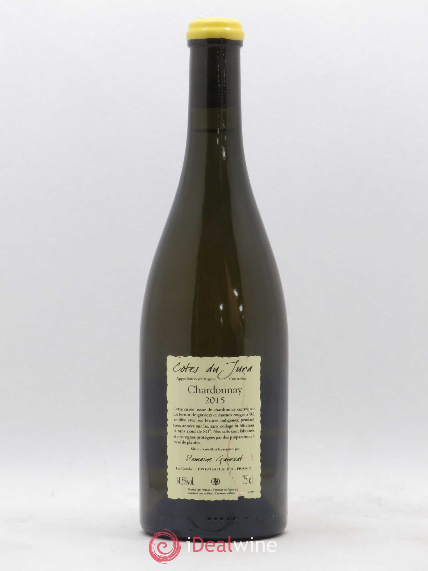 Côtes du Jura Les Gryphées Vieilles Vignes Jean-François Ganevat (Domaine) 2015 - Lot de 1 bouteille - 1