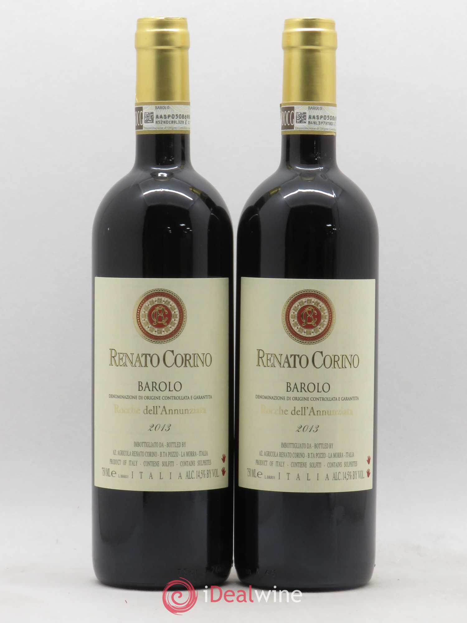 Barolo Renato Corino 2013 - Posten von 2 Flaschen - 0