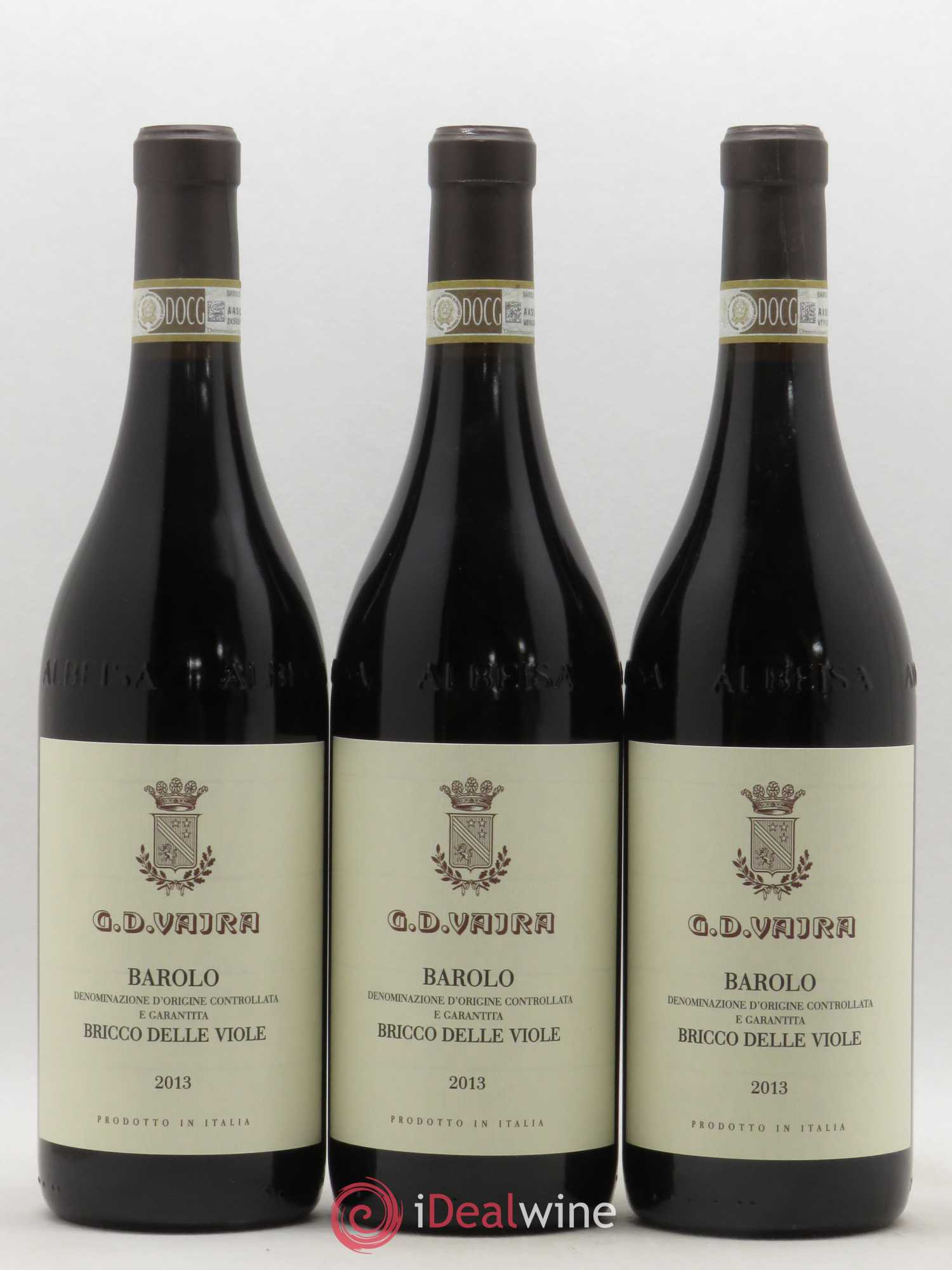 Barolo Bricco delle Viole Vajra 2013 - Posten von 3 Flaschen - 0