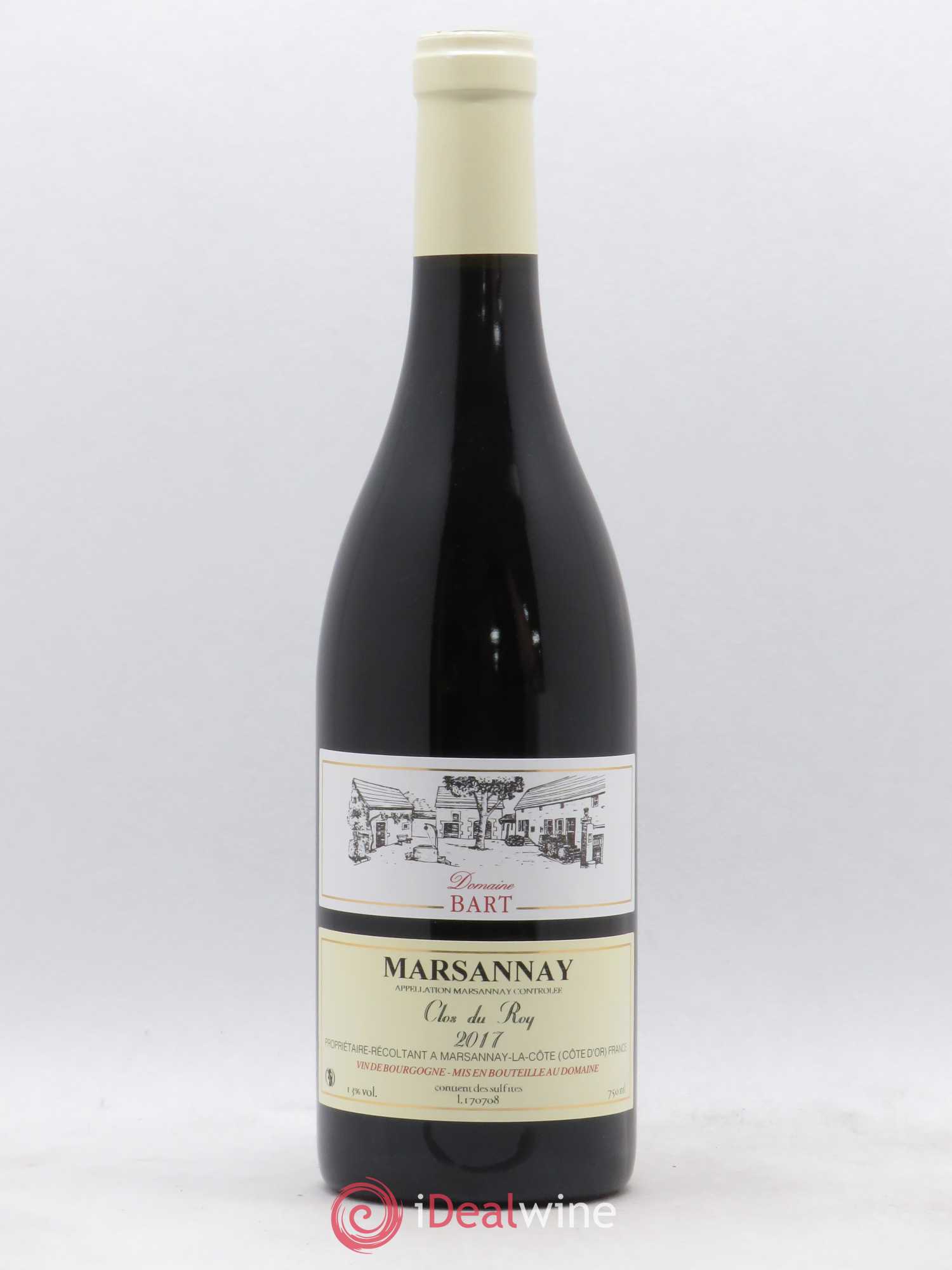 Marsannay Clos Du Roy Domaine Bart 2017 - Lot de 1 bouteille - 0