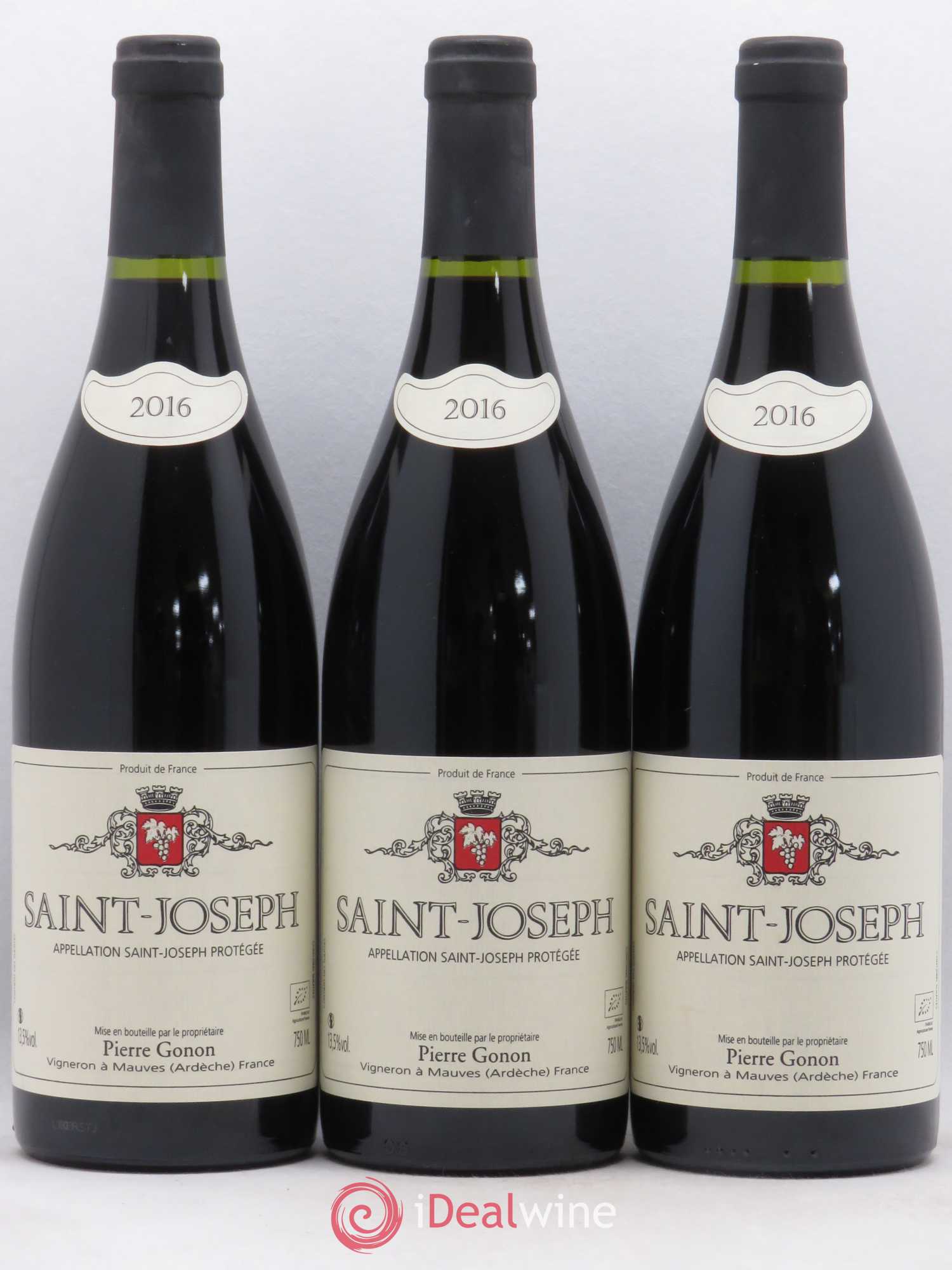 Saint-Joseph Gonon (Domaine) 2016 - Lot de 3 bouteilles - 0