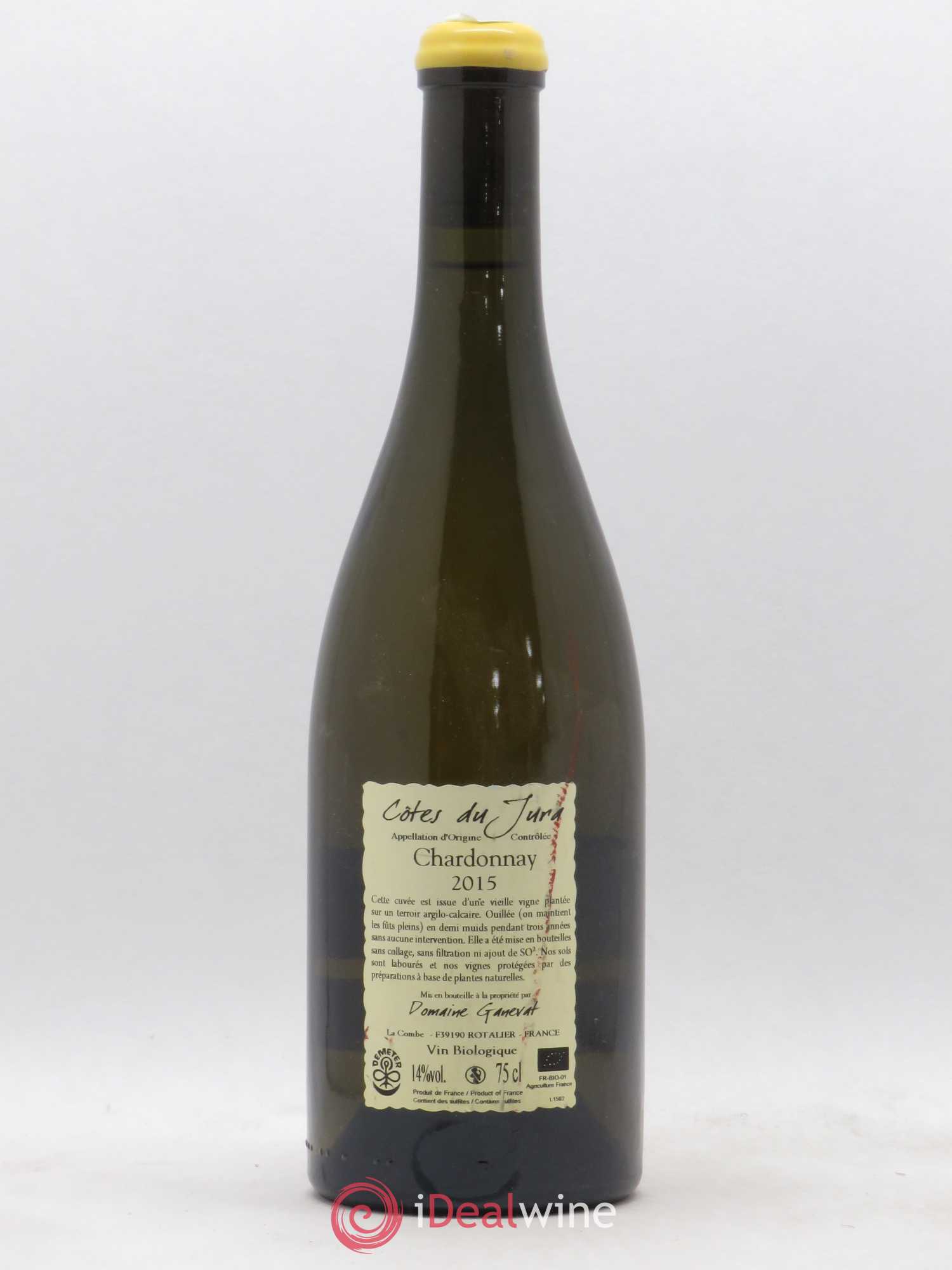 Côtes du Jura Les Chamois du Paradis Jean-François Ganevat (Domaine) 2015 - Lot de 1 bouteille - 1