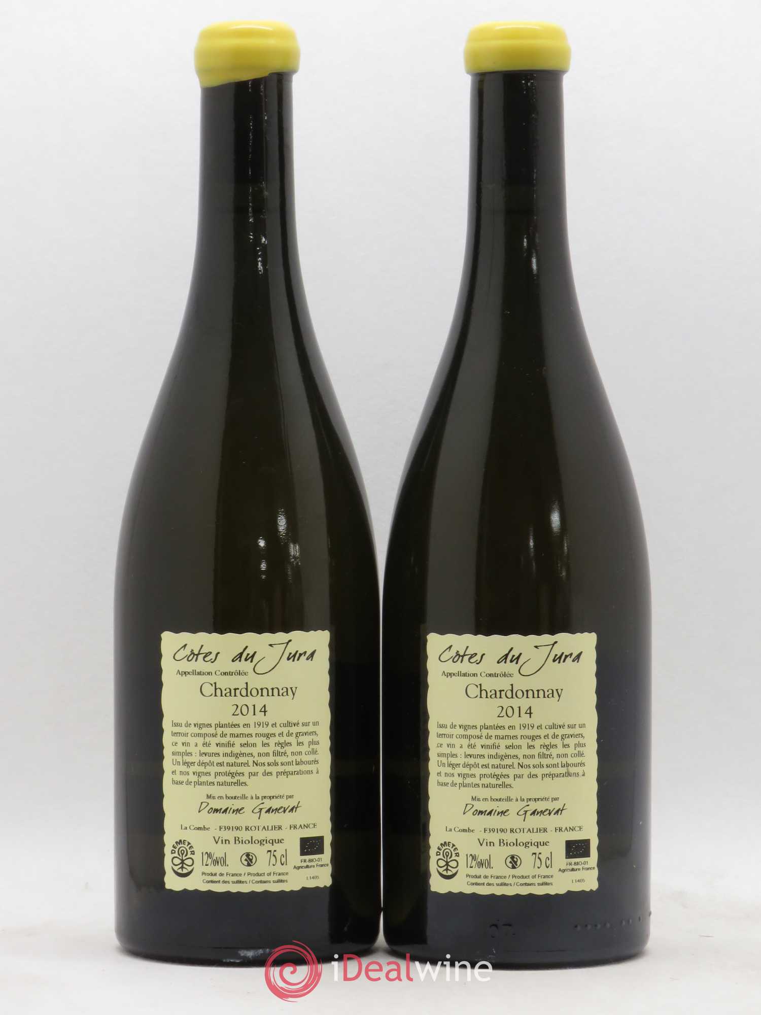Côtes du Jura Les Grands Teppes Vieilles Vignes Jean-François Ganevat (Domaine) 2014 - Lot de 2 bouteilles - 1