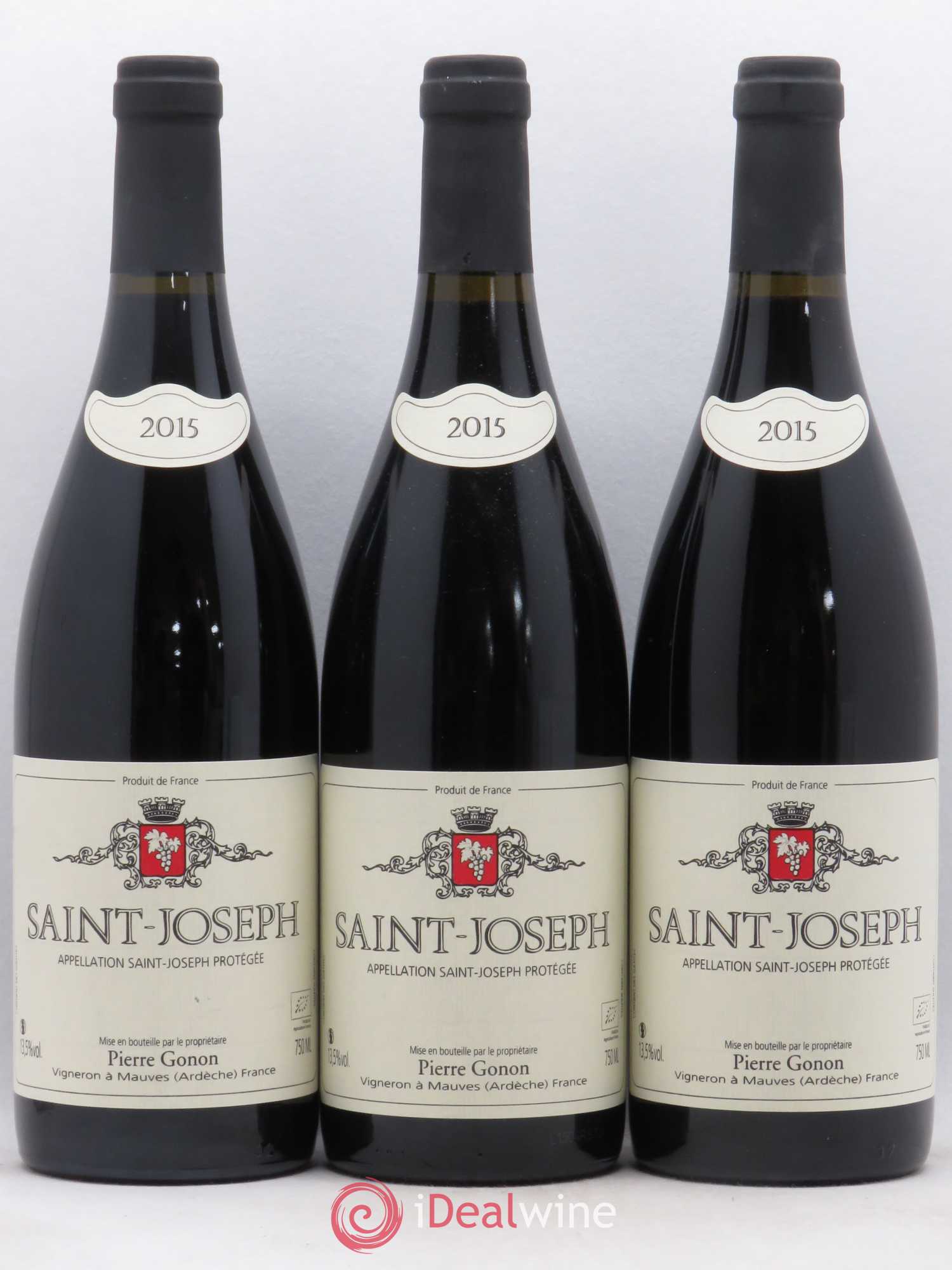 Saint-Joseph Gonon (Domaine) 2015 - Lot de 3 bouteilles - 0