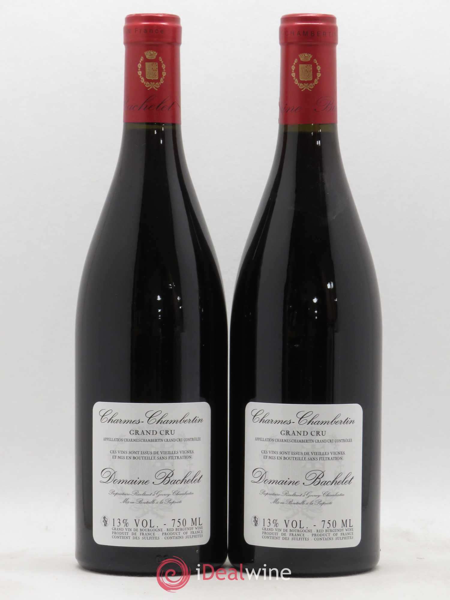 Charmes-Chambertin Grand Cru Vieilles Vignes Denis Bachelet (Domaine) 2015 - Lot de 2 bouteilles - 1
