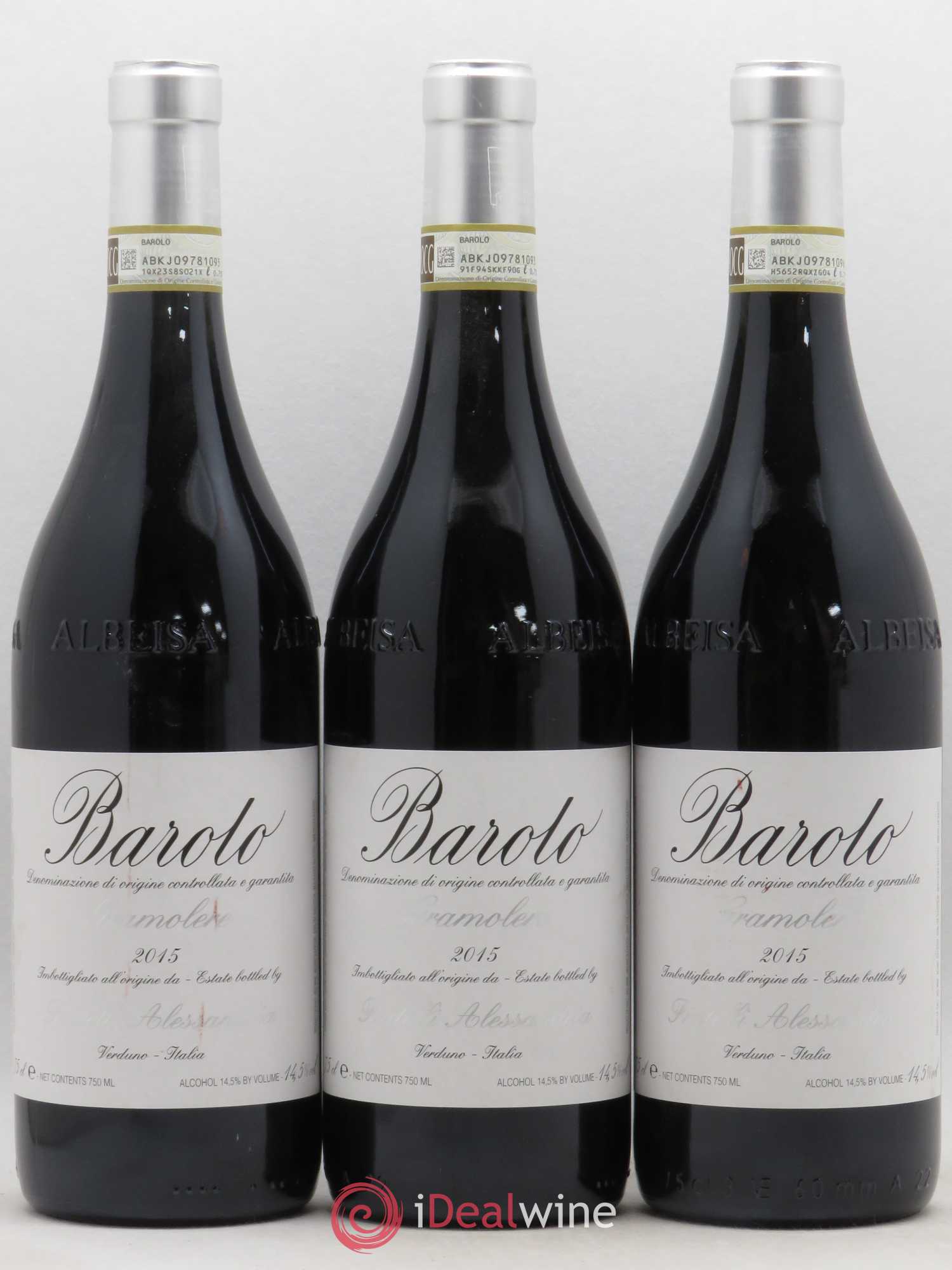 Barolo Gramolere Fratelli Alessandria 2015 - Posten von 3 Flaschen - 0