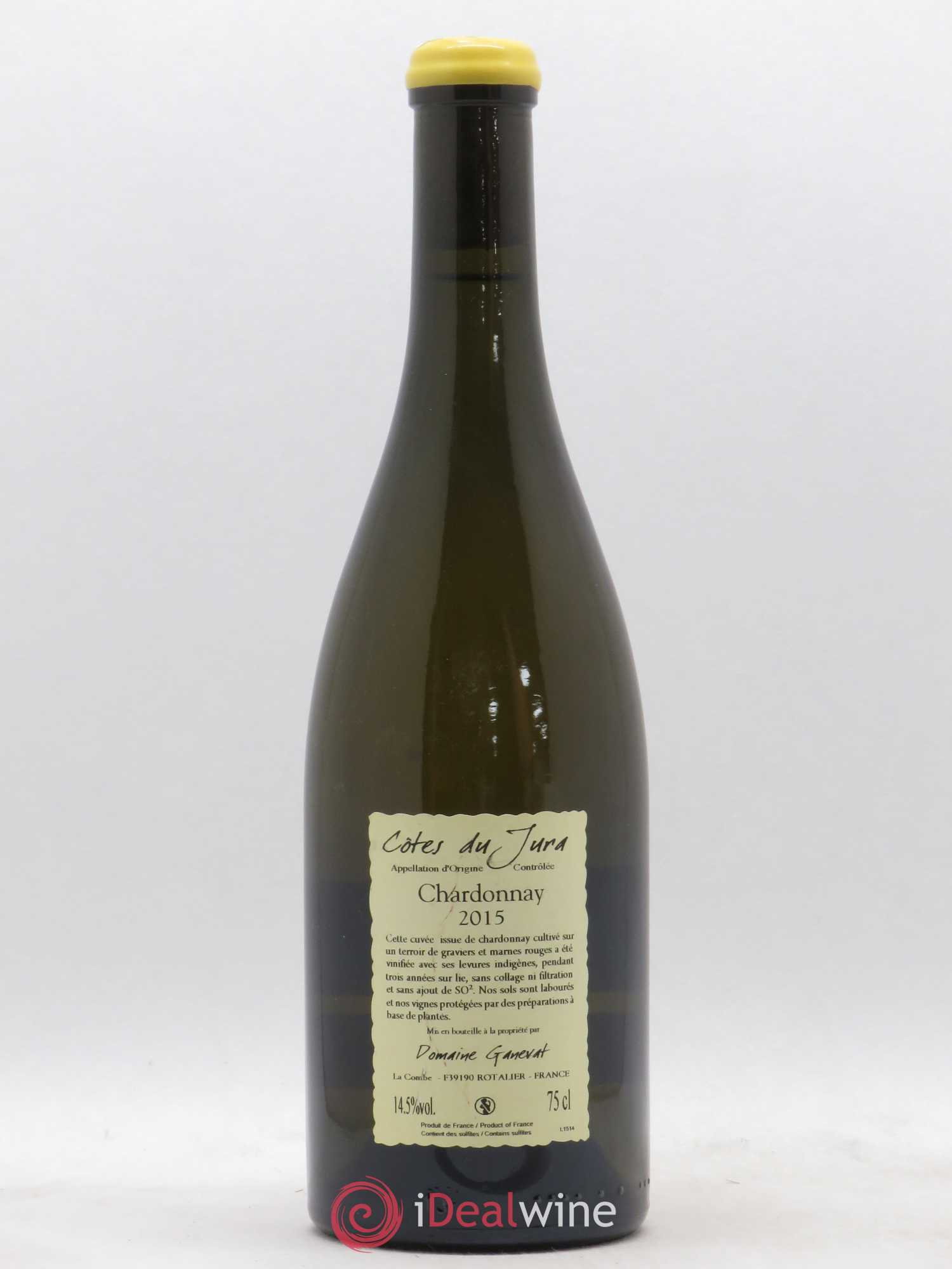 Côtes du Jura Les Gryphées Vieilles Vignes Jean-François Ganevat (Domaine) 2015 - Lot de 1 bouteille - 1