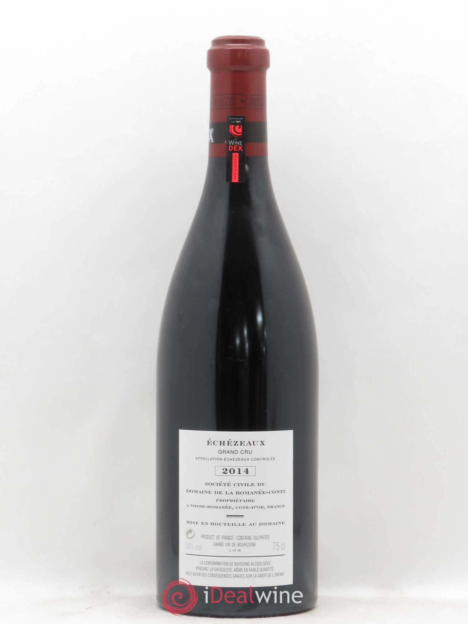 Echezeaux Grand Cru Domaine de la Romanée-Conti 2014 - Lotto di 1 bottiglia - 1