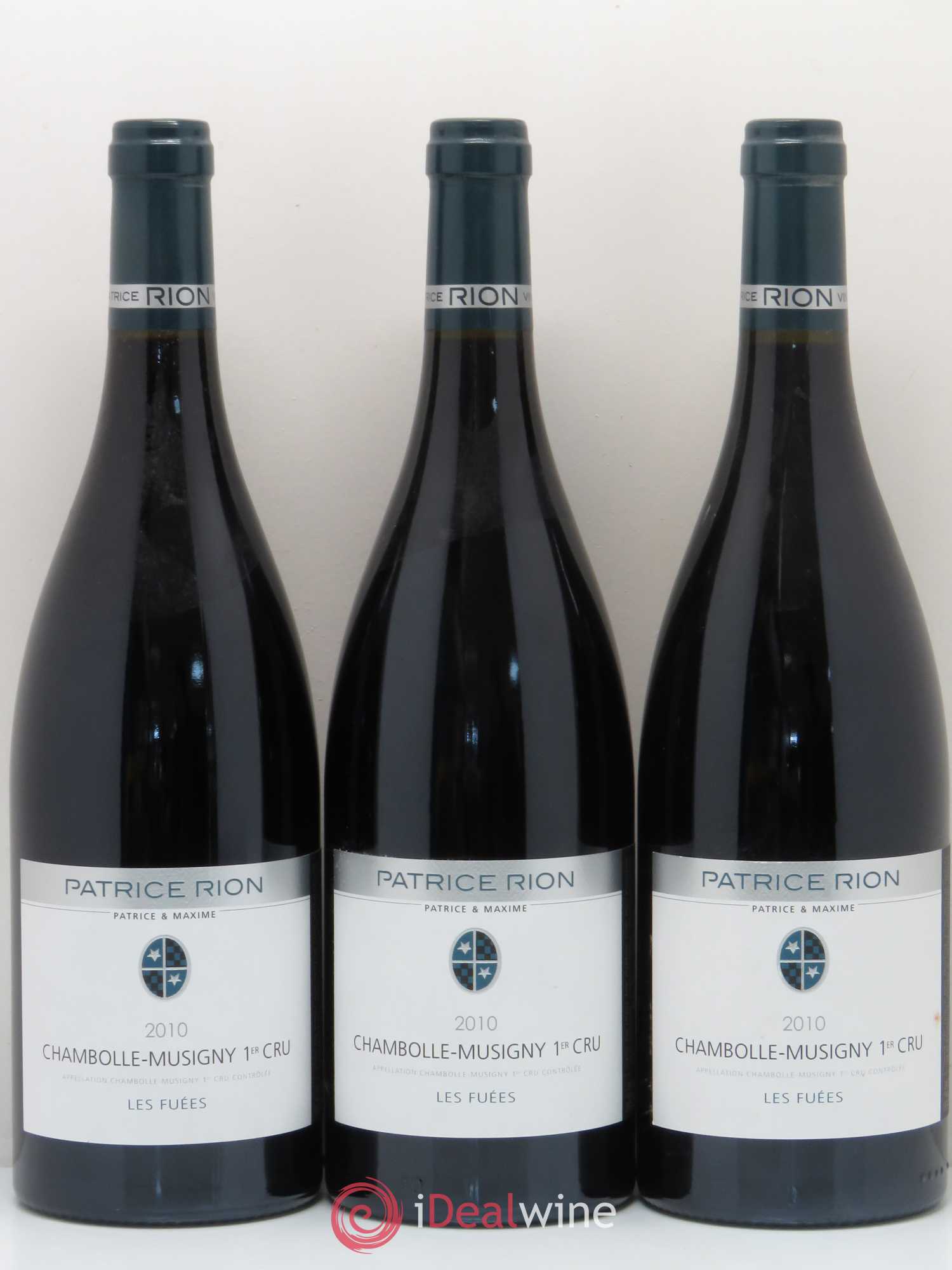 Chambolle-Musigny 1er Cru Les Fuees Domaine Patrice Rion 2010 - Posten von 3 Flaschen - 0
