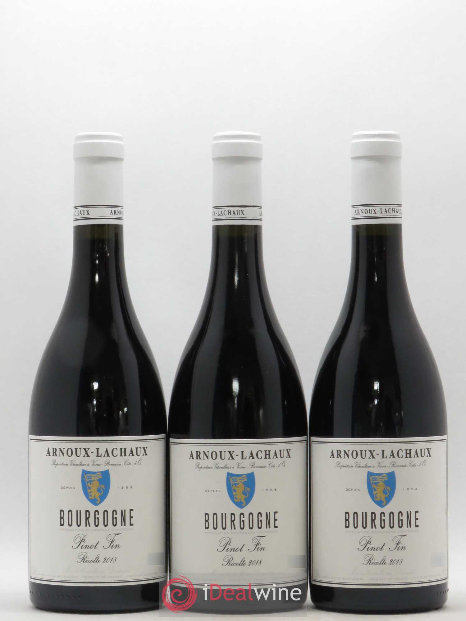 Bourgogne Pinot Fin Arnoux-Lachaux (Domaine) 2018 - Lot de 3 bouteilles - 0