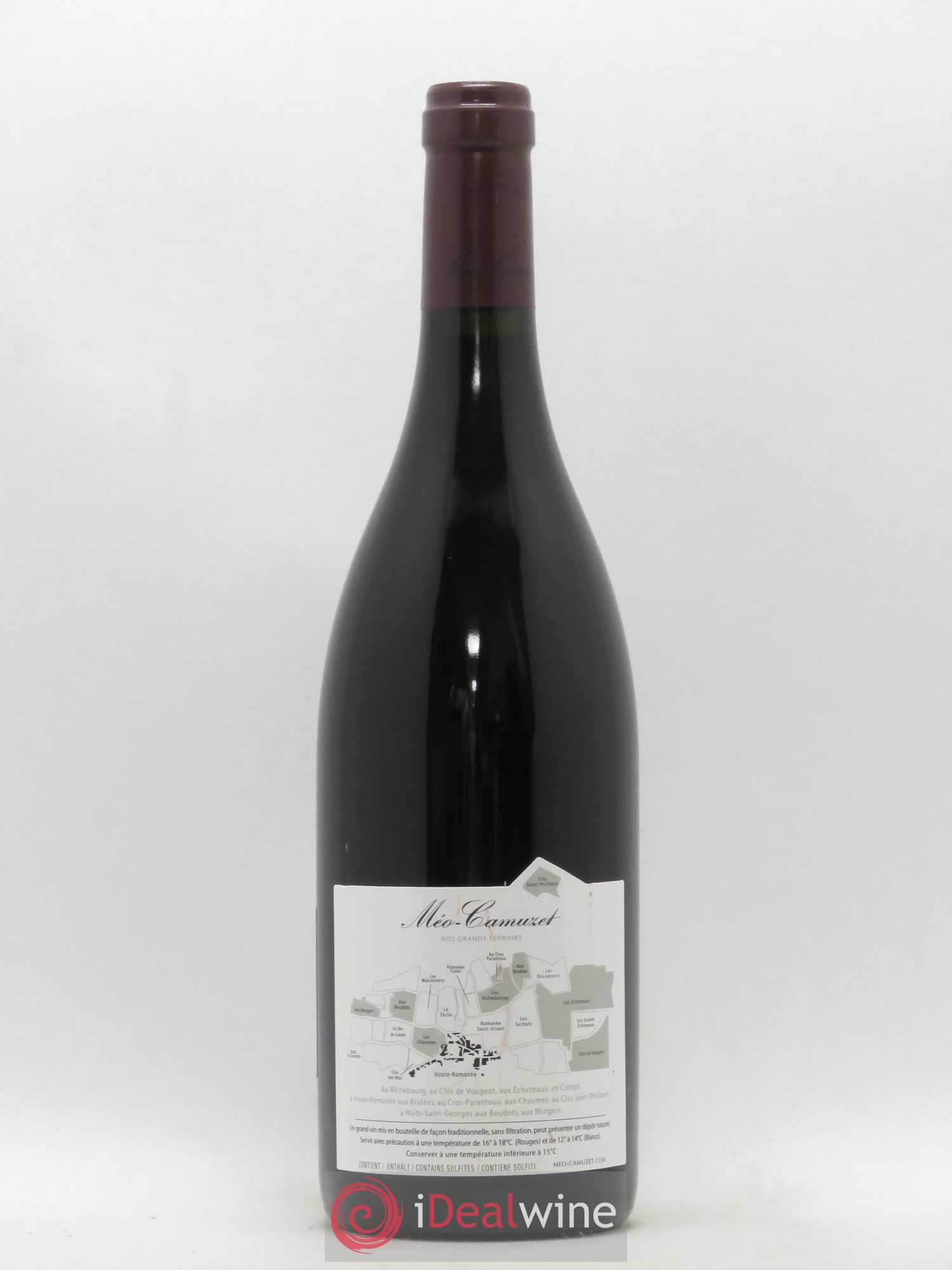 Clos de Vougeot Grand Cru Près le Cellier Méo-Camuzet (Domaine) 2017 - Lot de 1 bouteille - 1