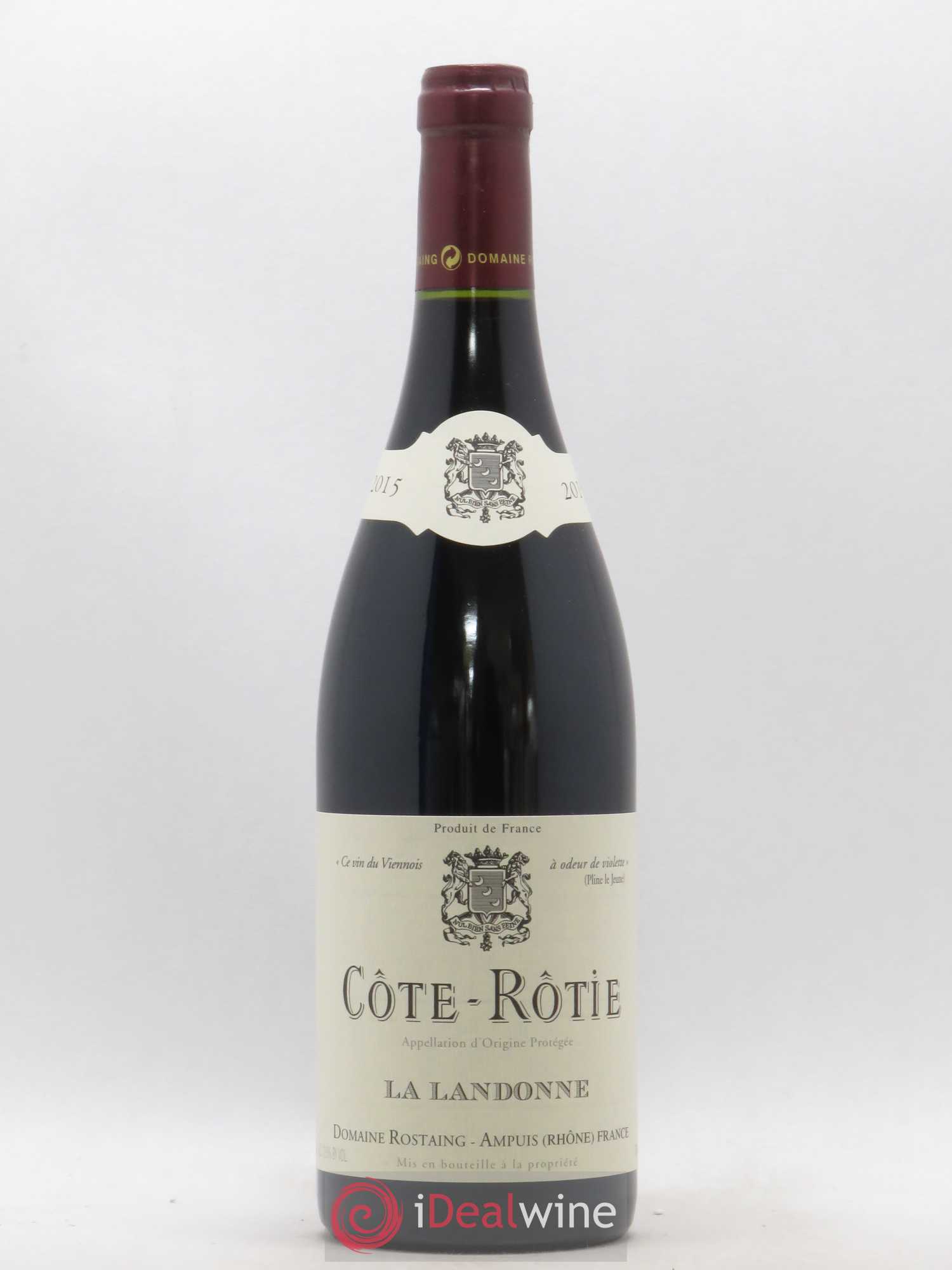 Côte-Rôtie La Landonne René Rostaing 2015 - Lot of 1 bottle - 0