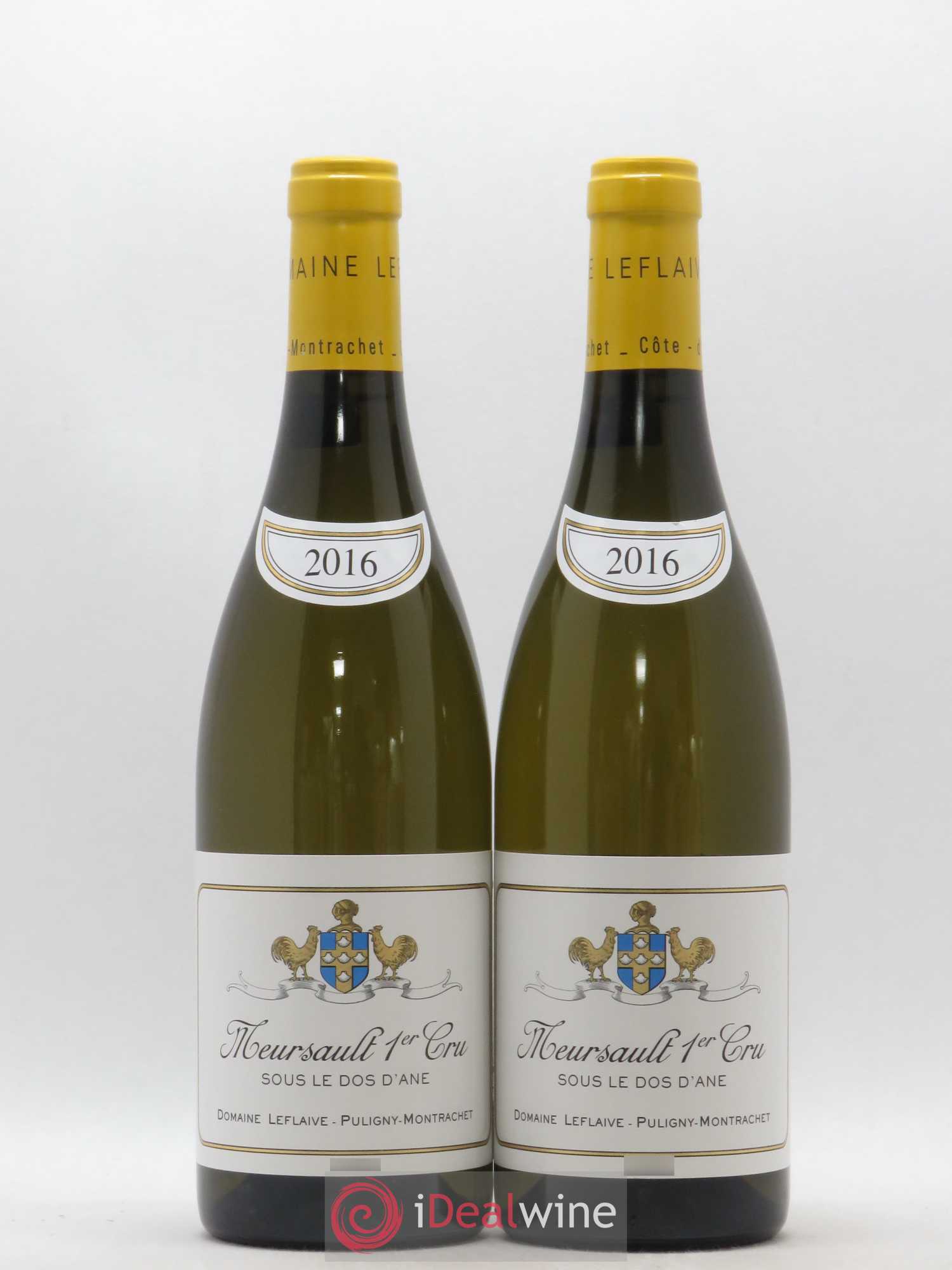 Meursault 1er Cru Sous le Dos d'Ane Leflaive (Domaine) 2016 - Lot de 2 bouteilles - 0