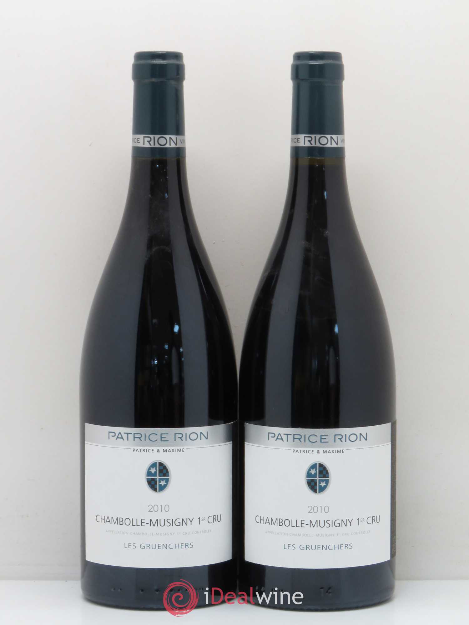 Chambolle-Musigny 1er Cru Gruenchers Domaine Patrice Rion 2010 - Posten von 2 Flaschen - 0