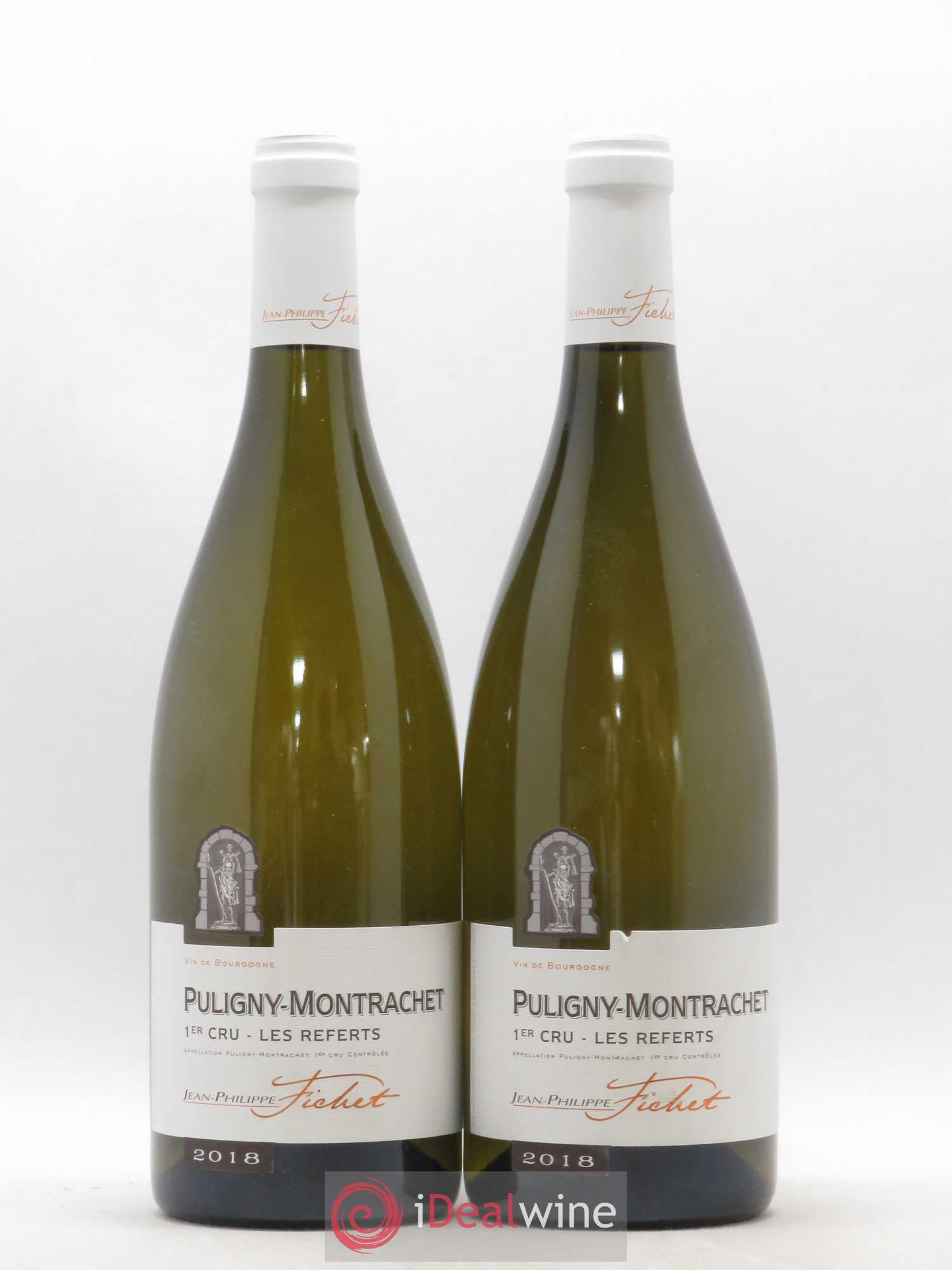 Puligny-Montrachet 1er Cru Les Referts Jean-Philippe Fichet 2018 - Lot de 5 bouteilles - 2
