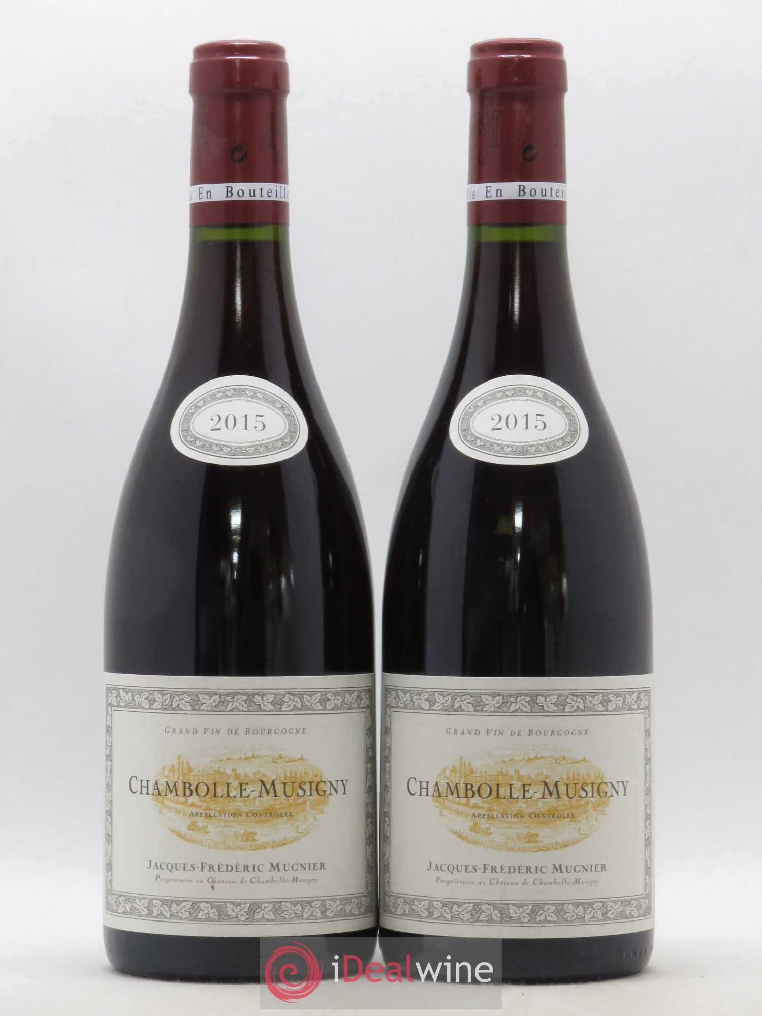 Chambolle-Musigny Jacques-Frédéric Mugnier Village 2015 - Lot de 2 bouteilles - 0