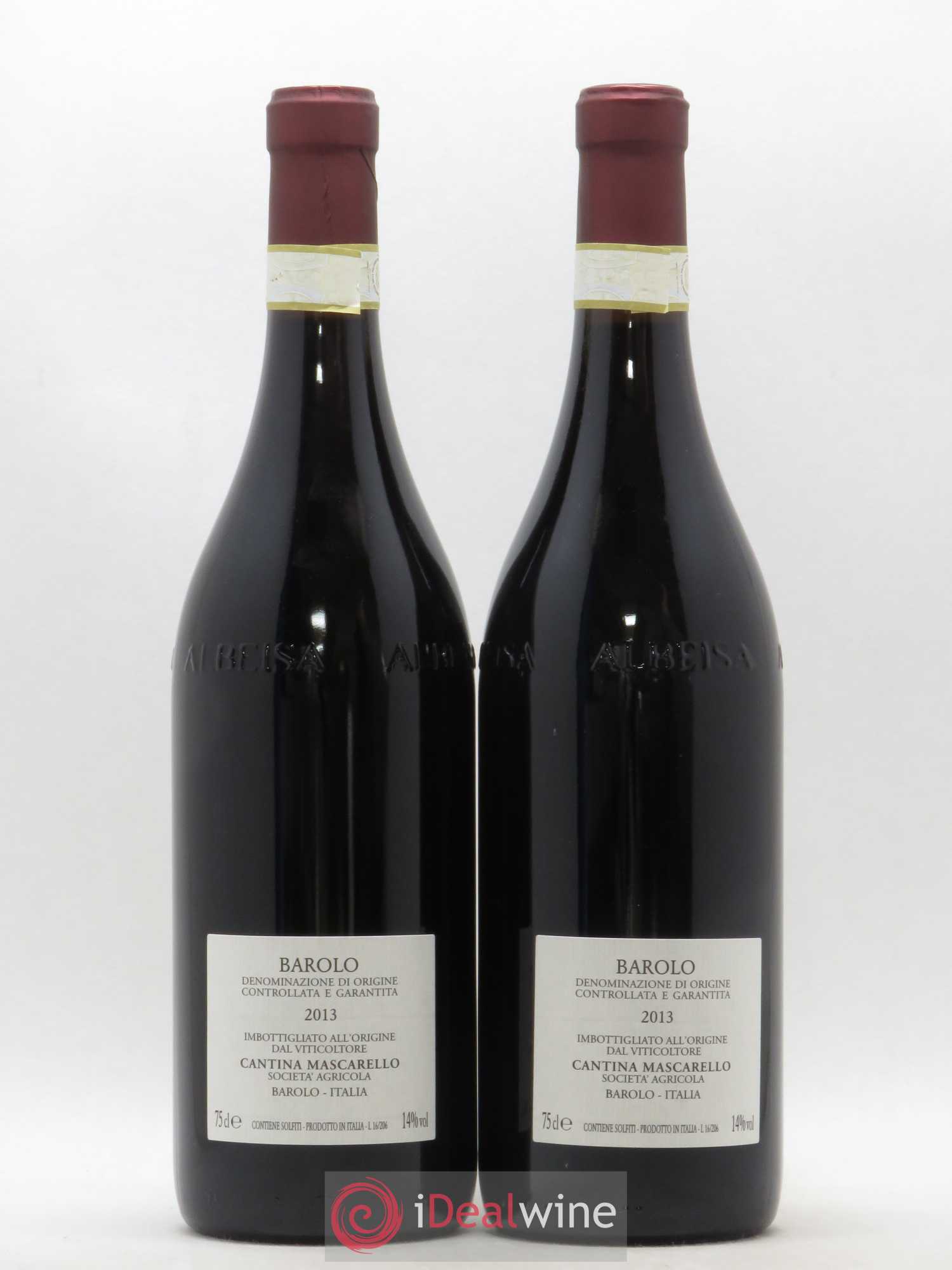 Barolo DOCG Bartolo Mascarello 2013 - Lot de 2 bouteilles - 1