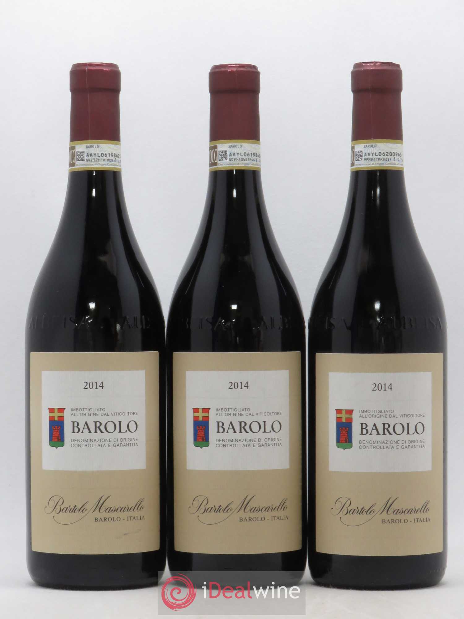 Barolo DOCG Bartolo Mascarello 2014 - Lot de 3 bouteilles - 0