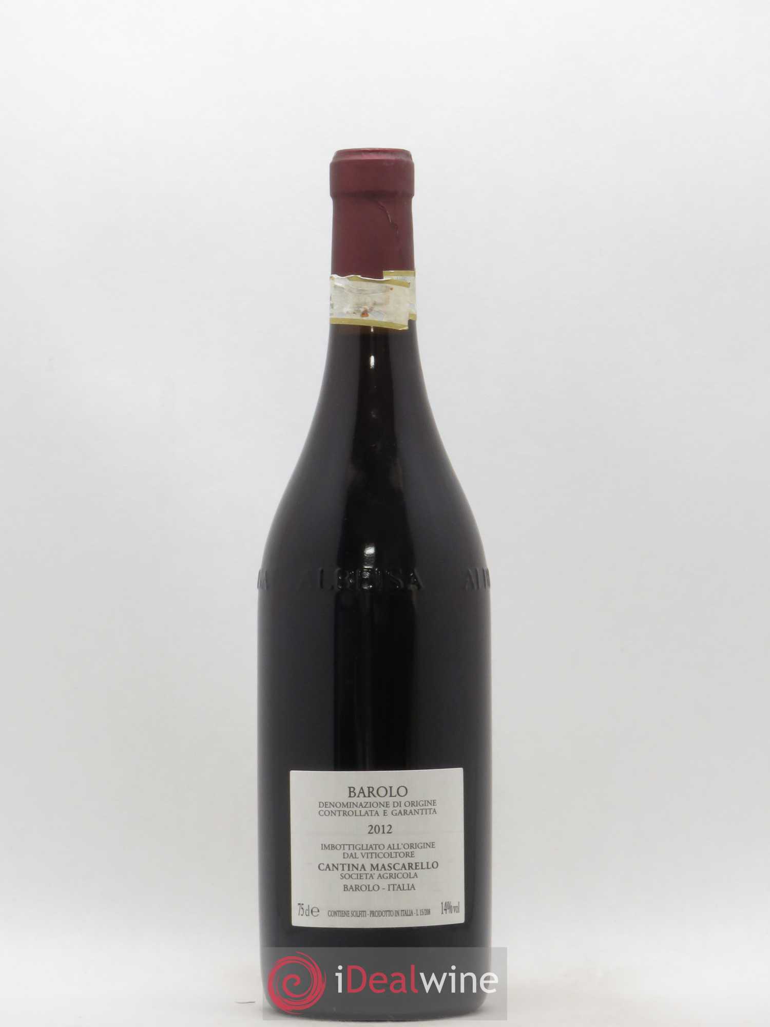 Barolo DOCG Bartolo Mascarello 2012 - Lot de 1 bouteille - 1