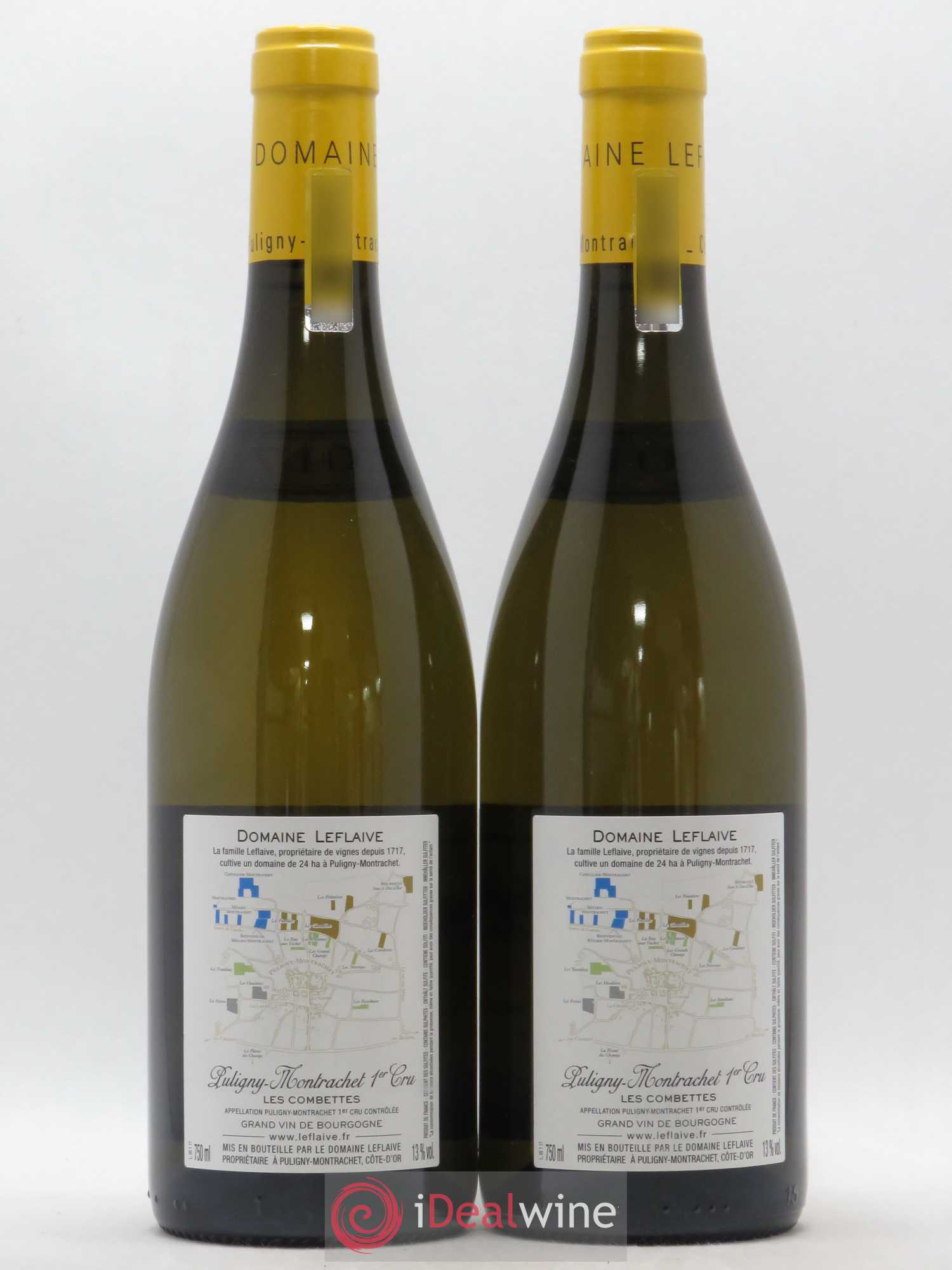 Puligny-Montrachet 1er Cru Les Combettes Leflaive (Domaine) 2017 - Lot de 2 bouteilles - 1