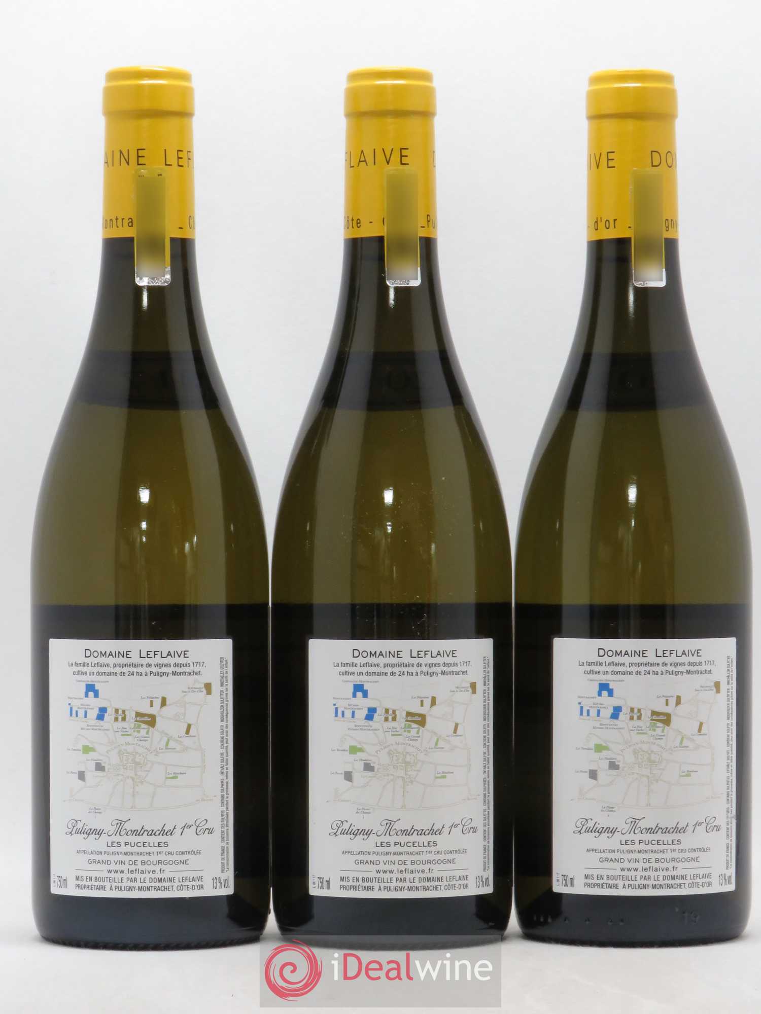 Puligny-Montrachet 1er Cru Les Pucelles Leflaive (Domaine) 2017 - Lot de 3 bouteilles - 1