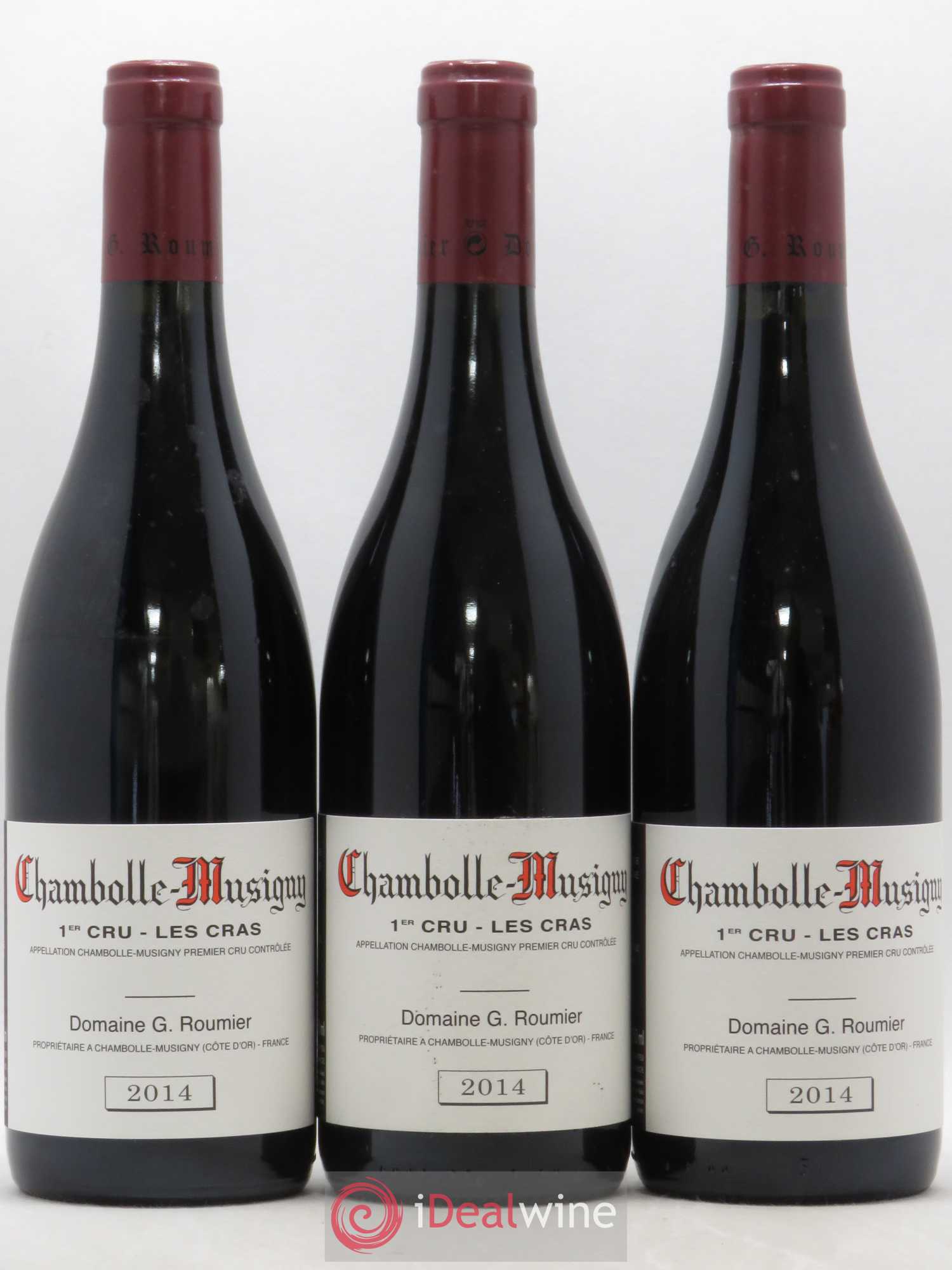 Chambolle-Musigny 1er Cru Les Cras Georges Roumier (Domaine) 2014 - Lot de 3 bouteilles - 0