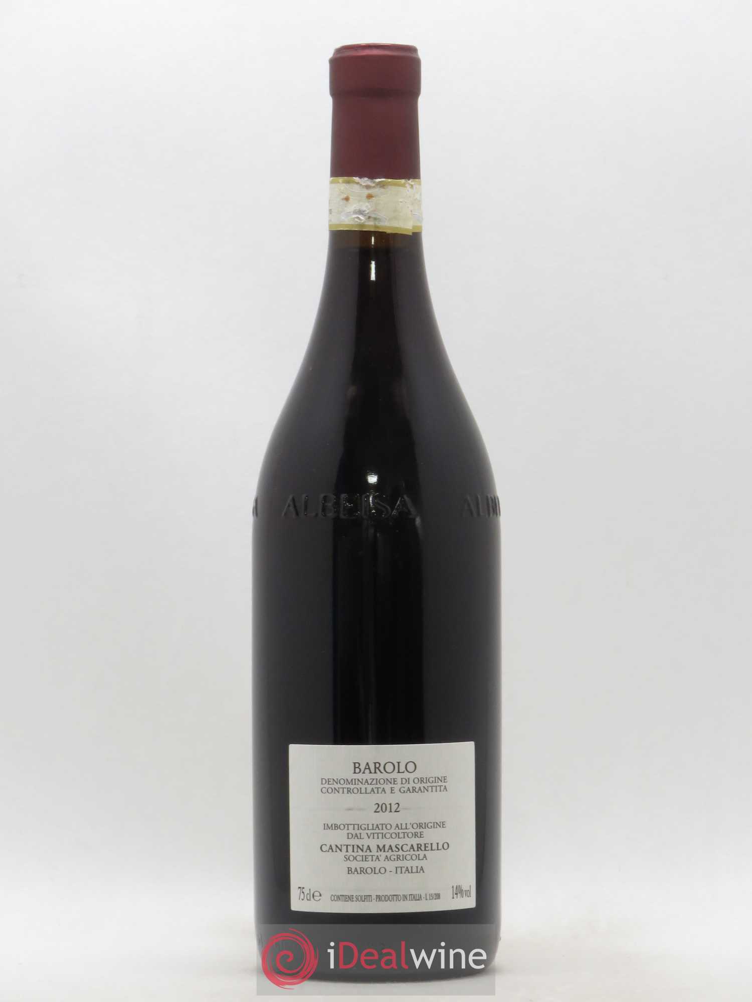 Barolo DOCG Bartolo Mascarello Artist Label 2012 - Lot de 1 bouteille - 1
