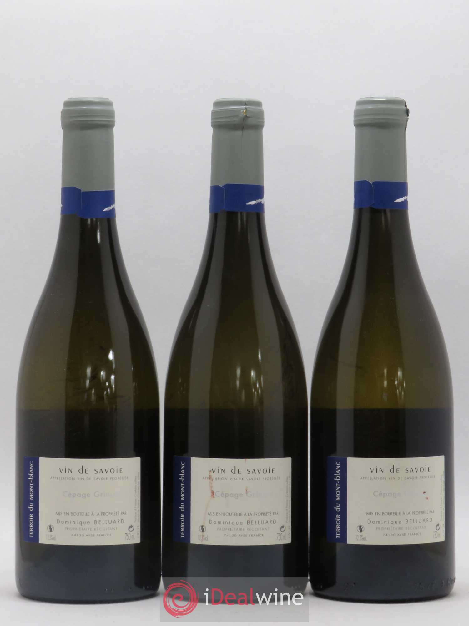 Vin de Savoie Le Feu Domaine Belluard 2019 - Lot de 3 bouteilles - 1
