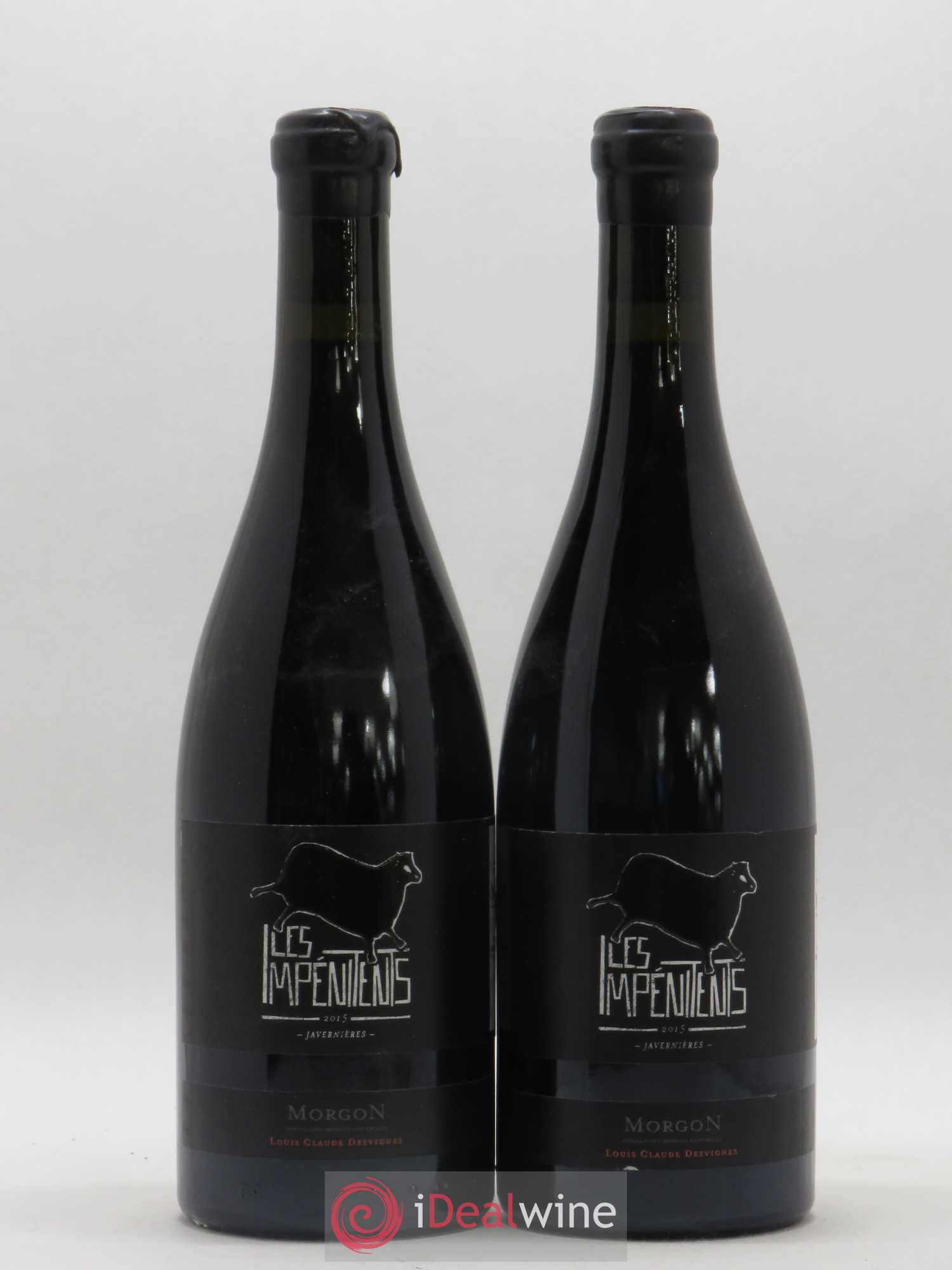 Morgon Javernières Les Impénitents Louis-Claude Desvignes 2015 - Lot de 2 bouteilles - 0
