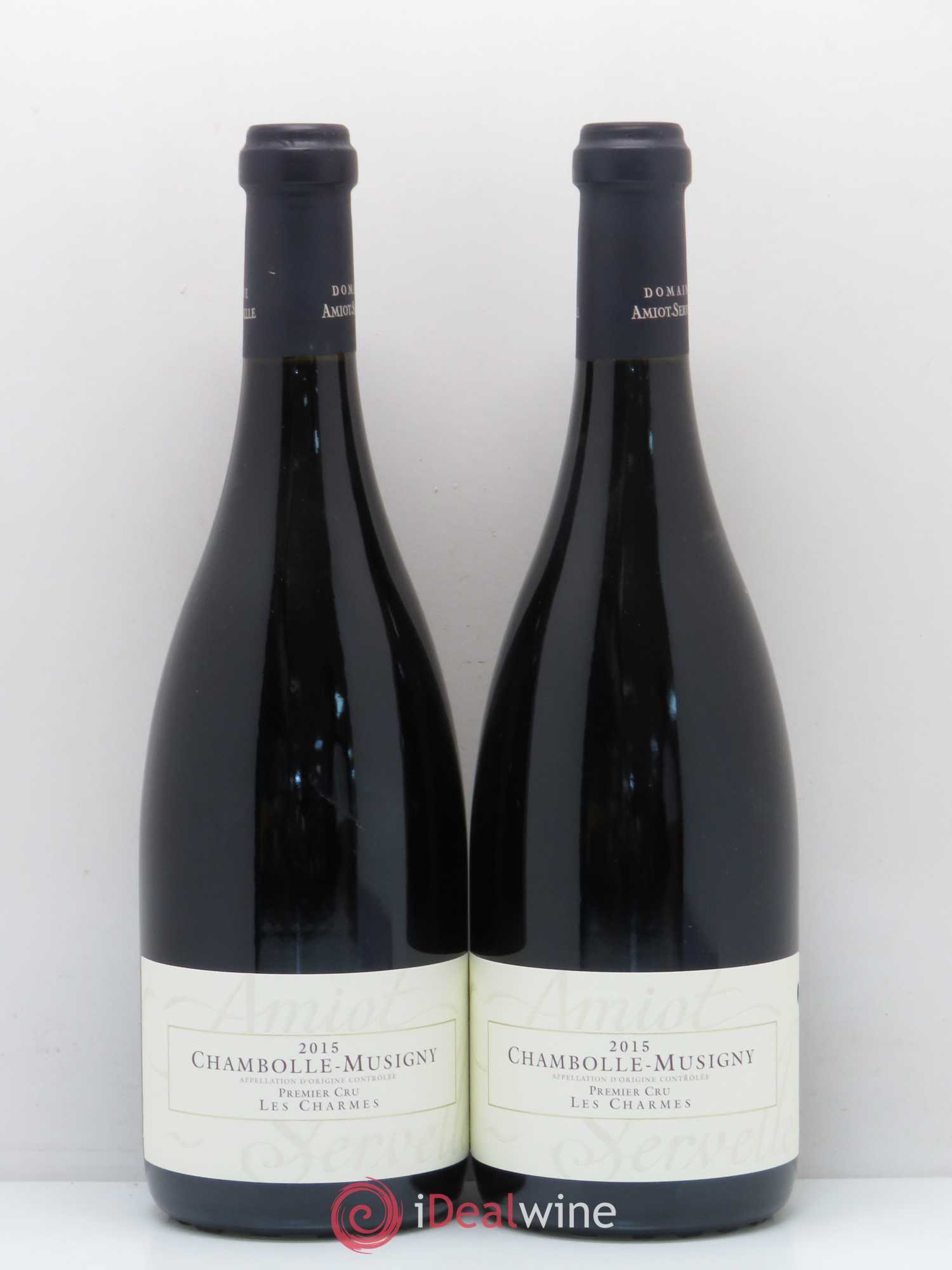 Chambolle-Musigny 1er Cru Les Charmes Amiot-Servelle 2015 - Lot de 2 bouteilles - 0