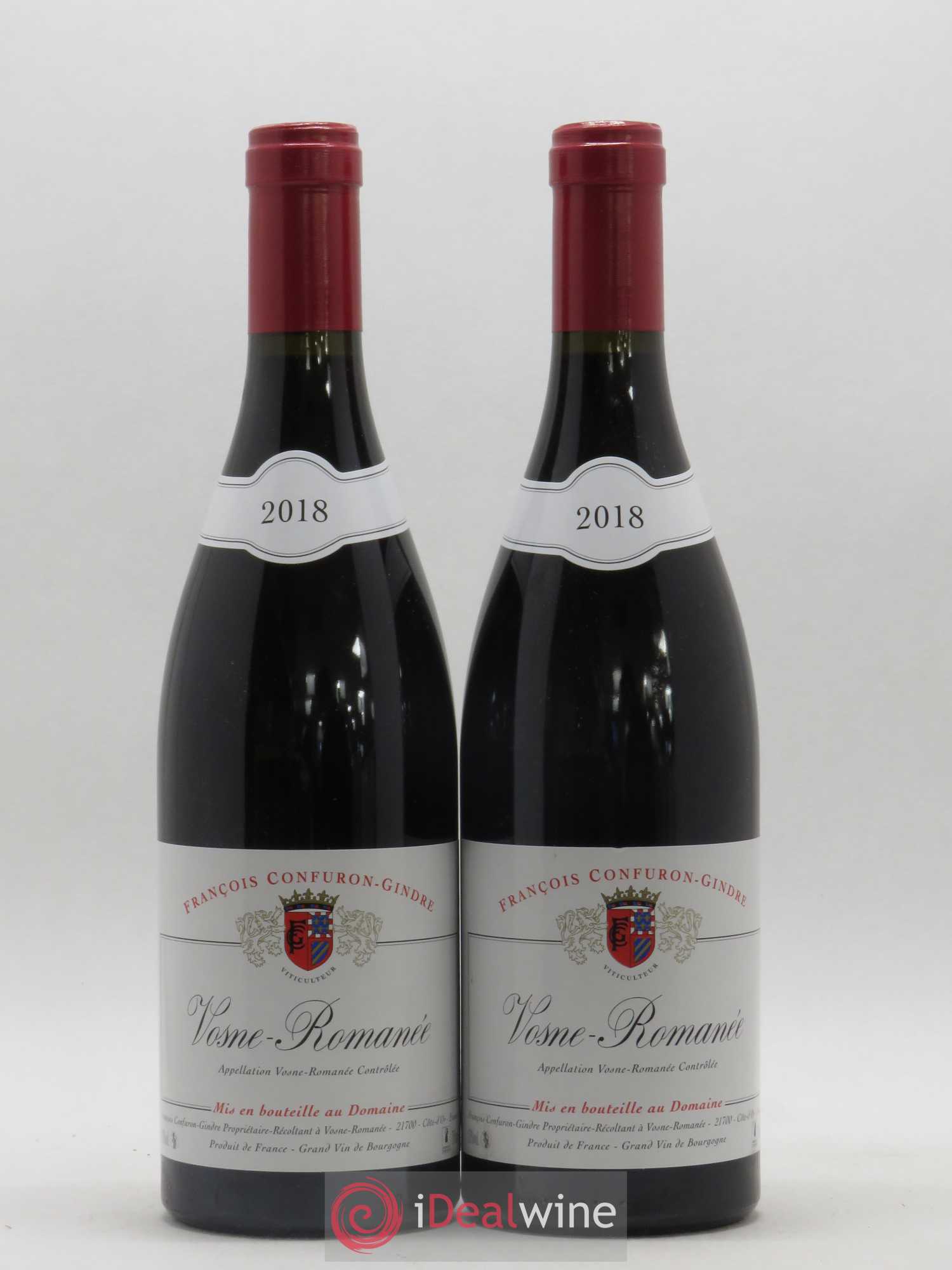 Vosne-Romanée Confuron Gindre 2018 - Posten von 2 Flaschen - 0