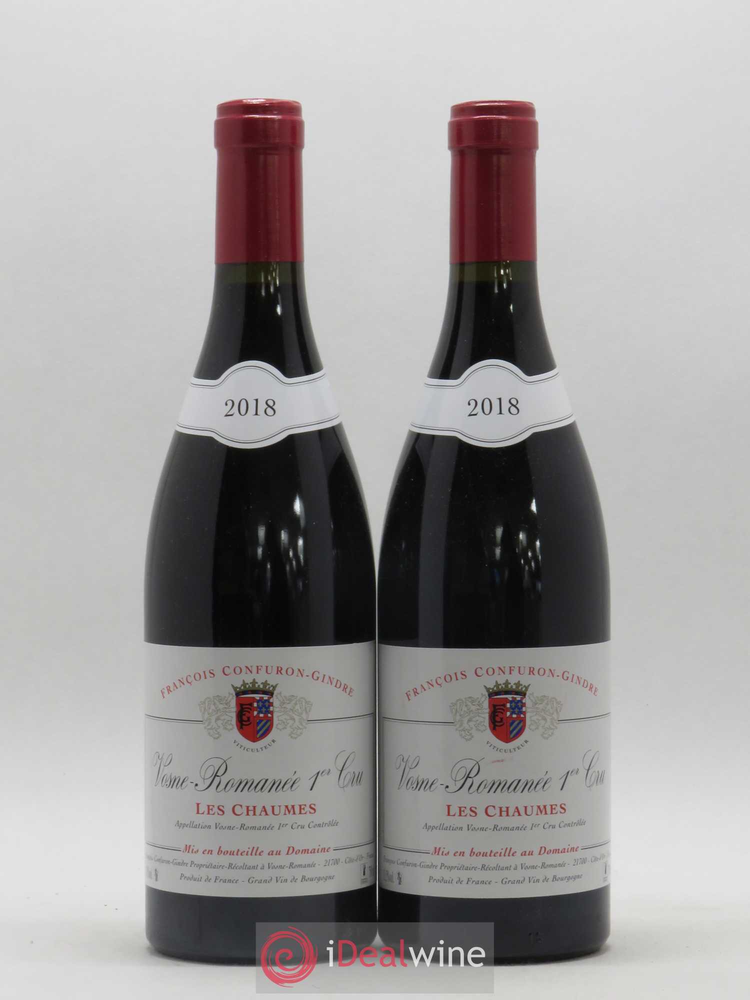 Vosne-Romanée 1er Cru Les Chaumes Confuron Gindre 2018 - Posten von 2 Flaschen - 0