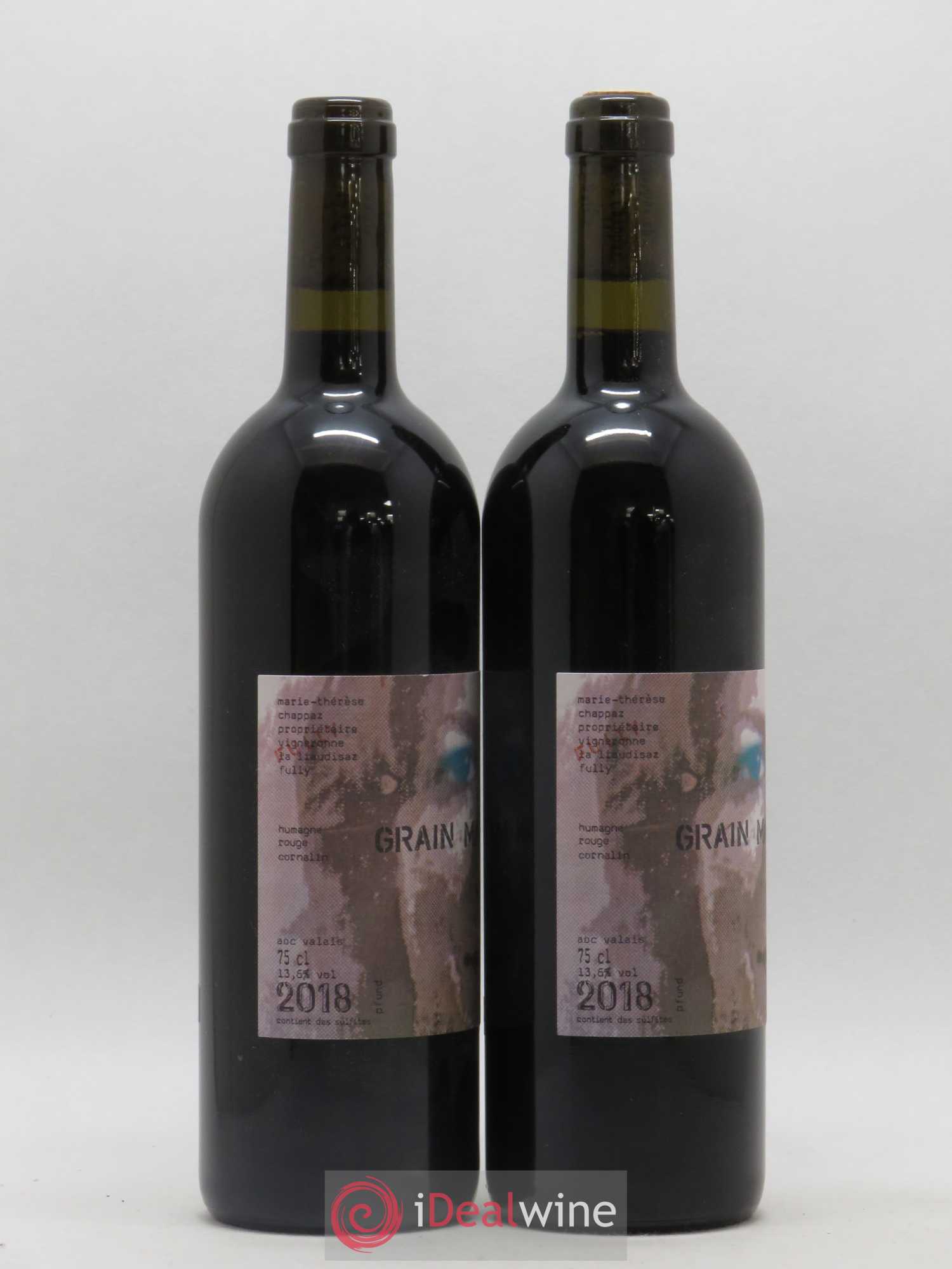 Valais Grain Mariage Marie-Thérèse Chappaz - Domaine Des Claives 2018 - Posten von 2 Flaschen - 1