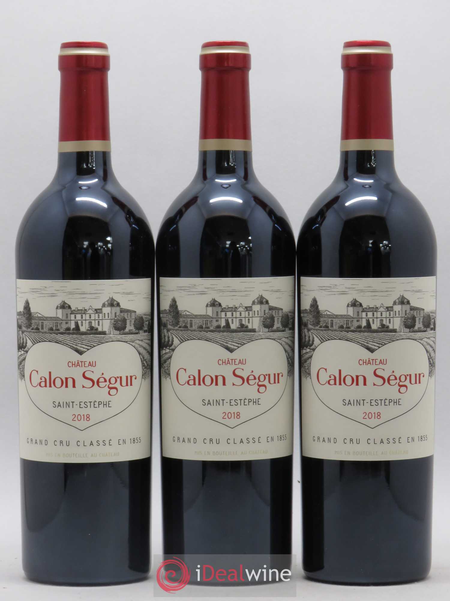 Château Calon Ségur 3ème Grand Cru Classé 2018 - Lot de 6 bouteilles - 1