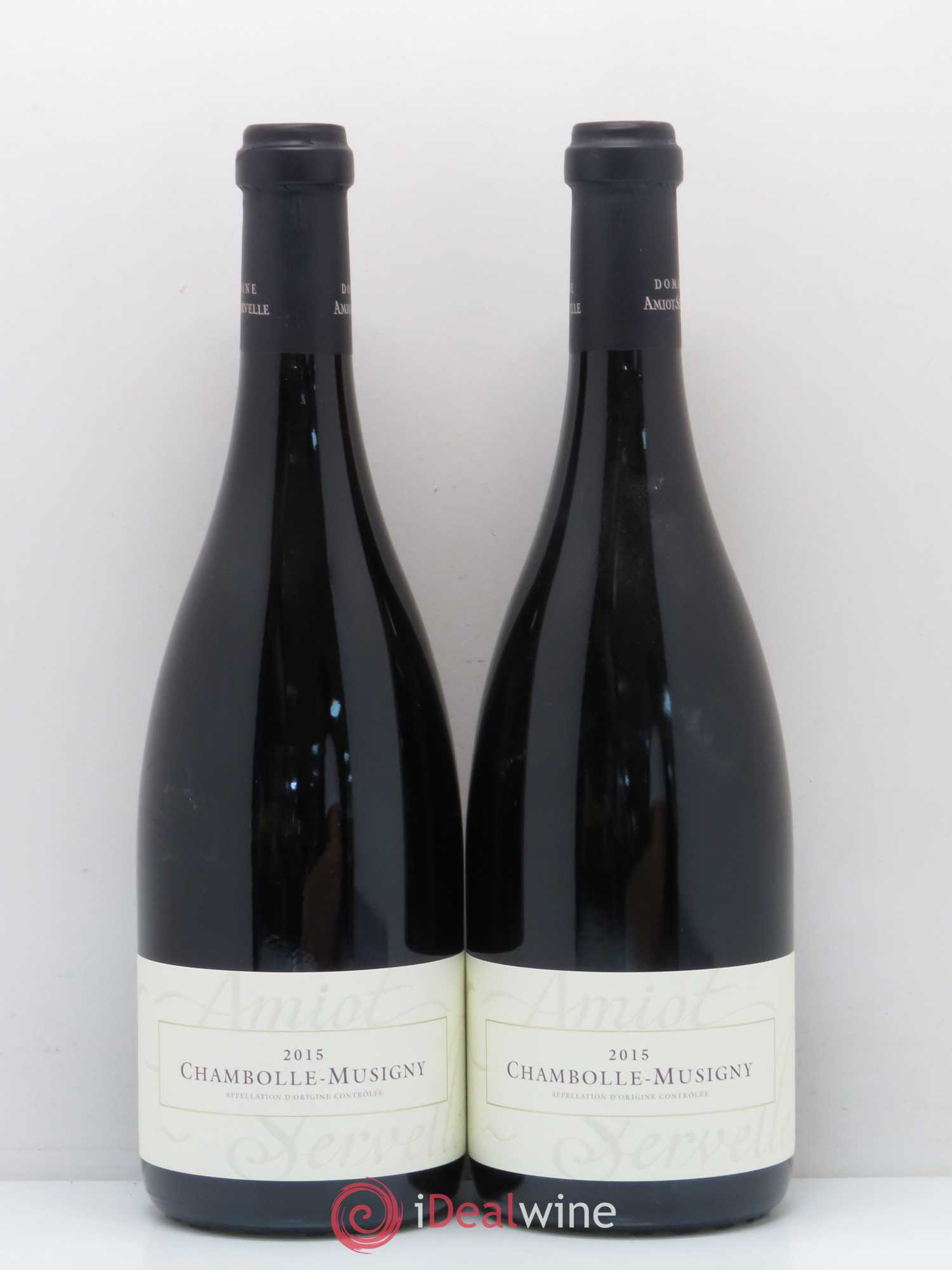 Chambolle-Musigny Village Domaine Amiot Servelle 2015 - Posten von 2 Flaschen - 0