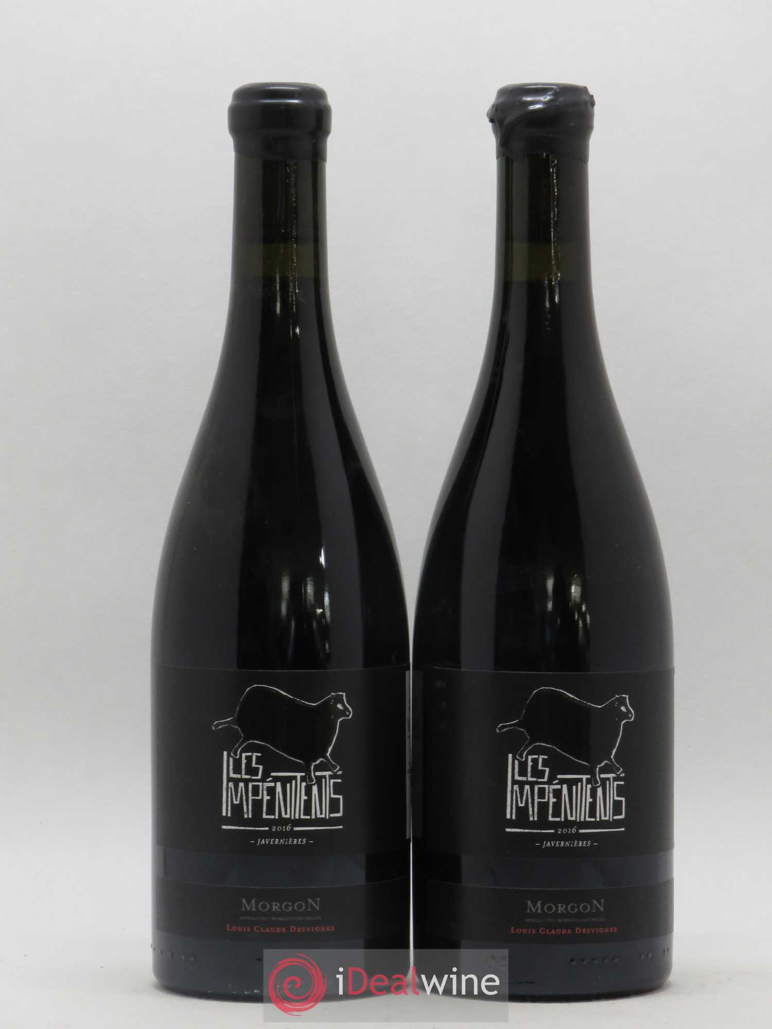 Morgon Javernières Les Impénitents Louis-Claude Desvignes 2016 - Lot de 2 bouteilles - 0
