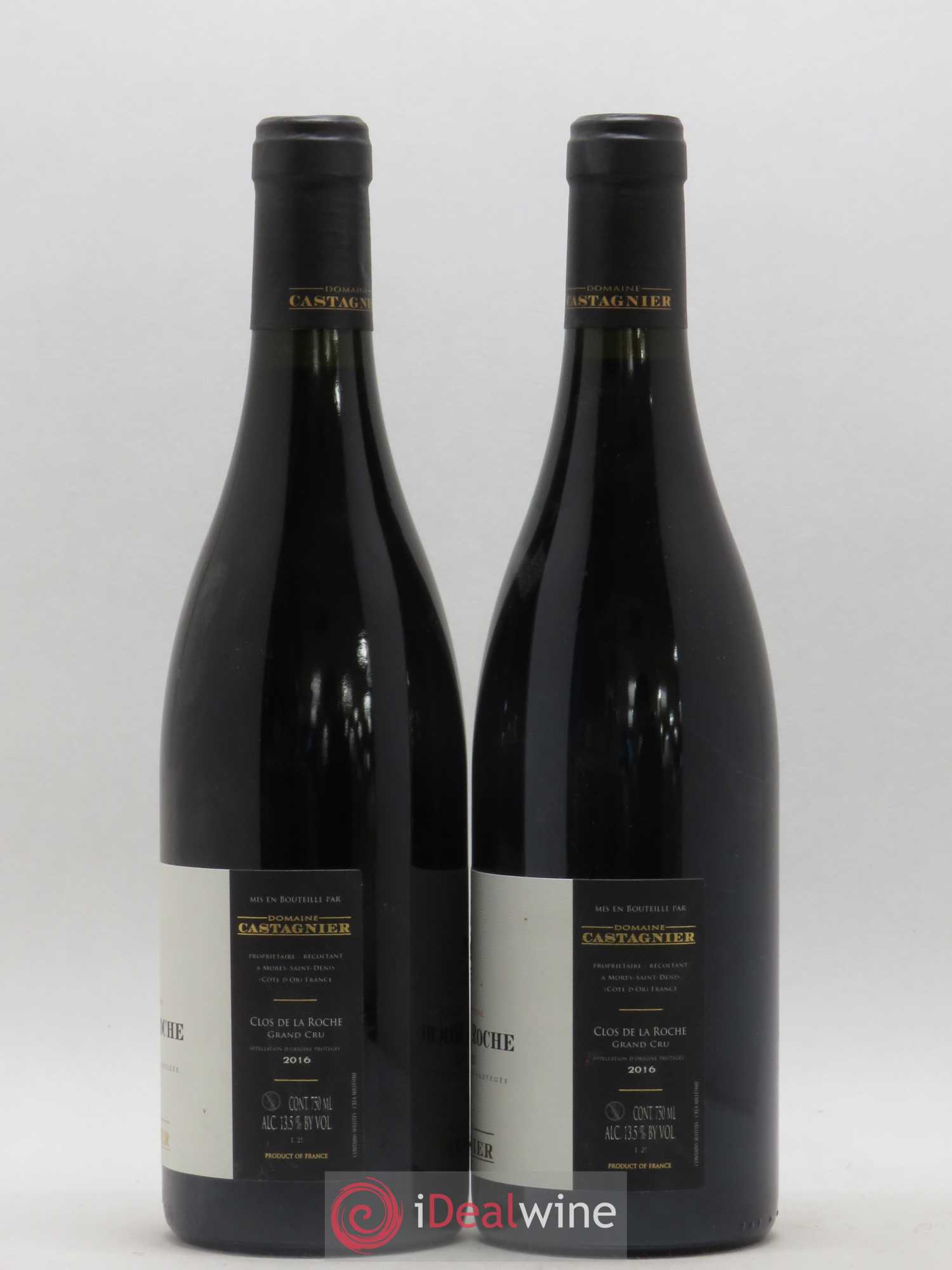 Clos de la Roche Grand Cru Castagnier (Domaine) 2016 - Lot de 2 bouteilles - 1